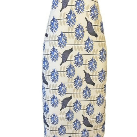 Padded Ironing board cover- Birds on flowers