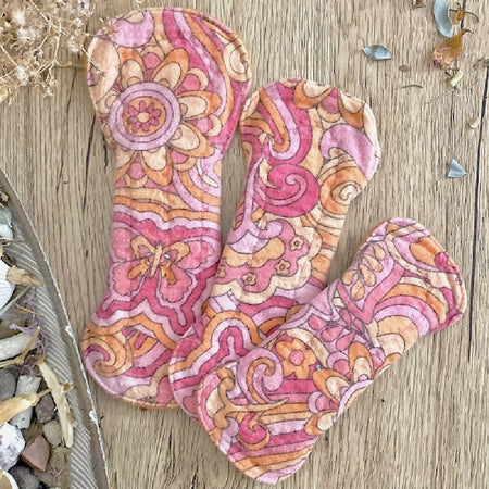 Washable, Reusable Cloth Menstrual Pads