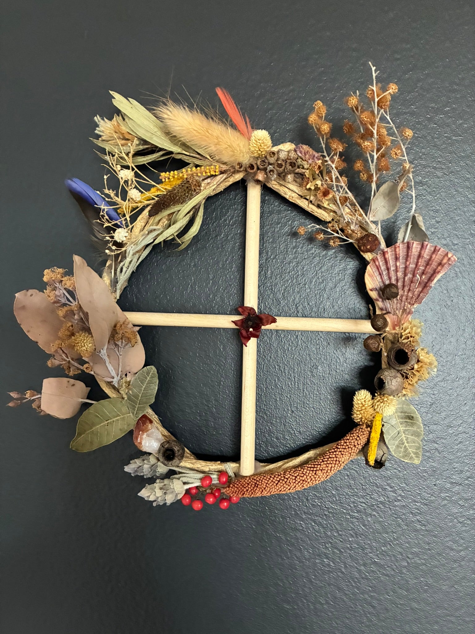 Wreath - "Solar/Earth Cross no. 12"