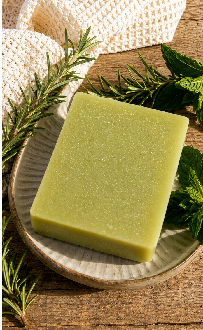 Rosemary & Mint Goat Milk Soap