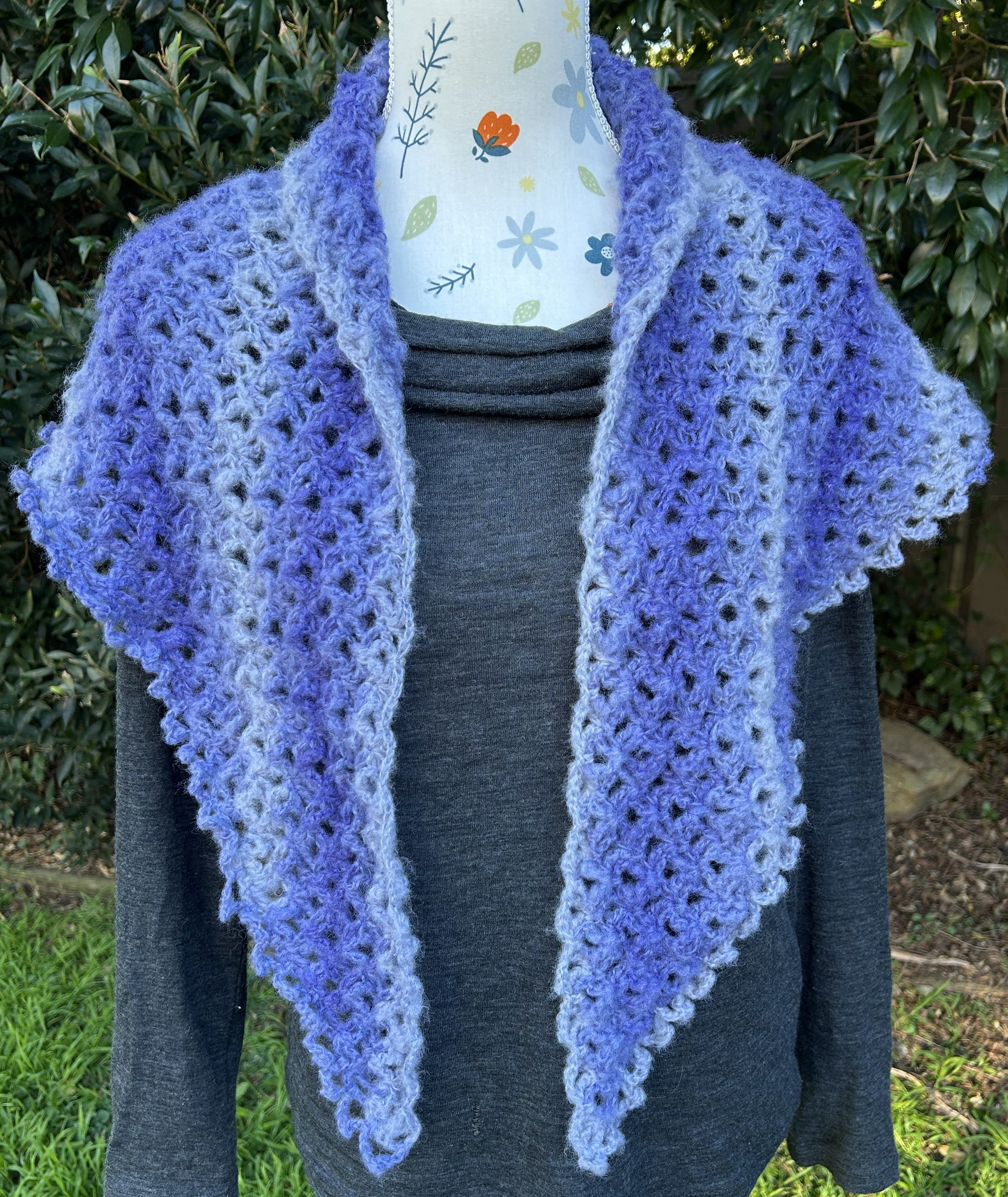 Light & Delicate Crochet Shawl