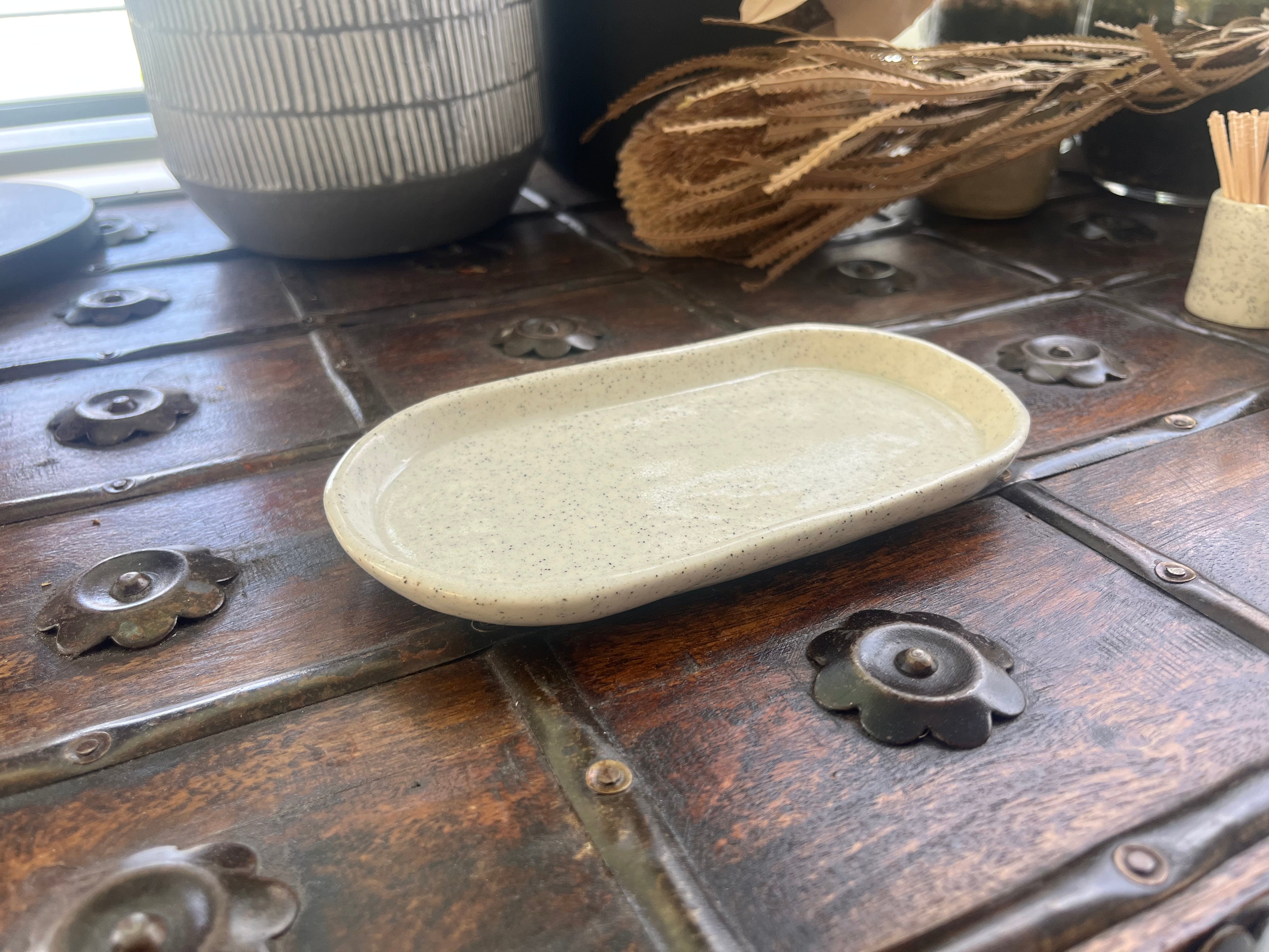 Three-Piece Ceramic Serving Set