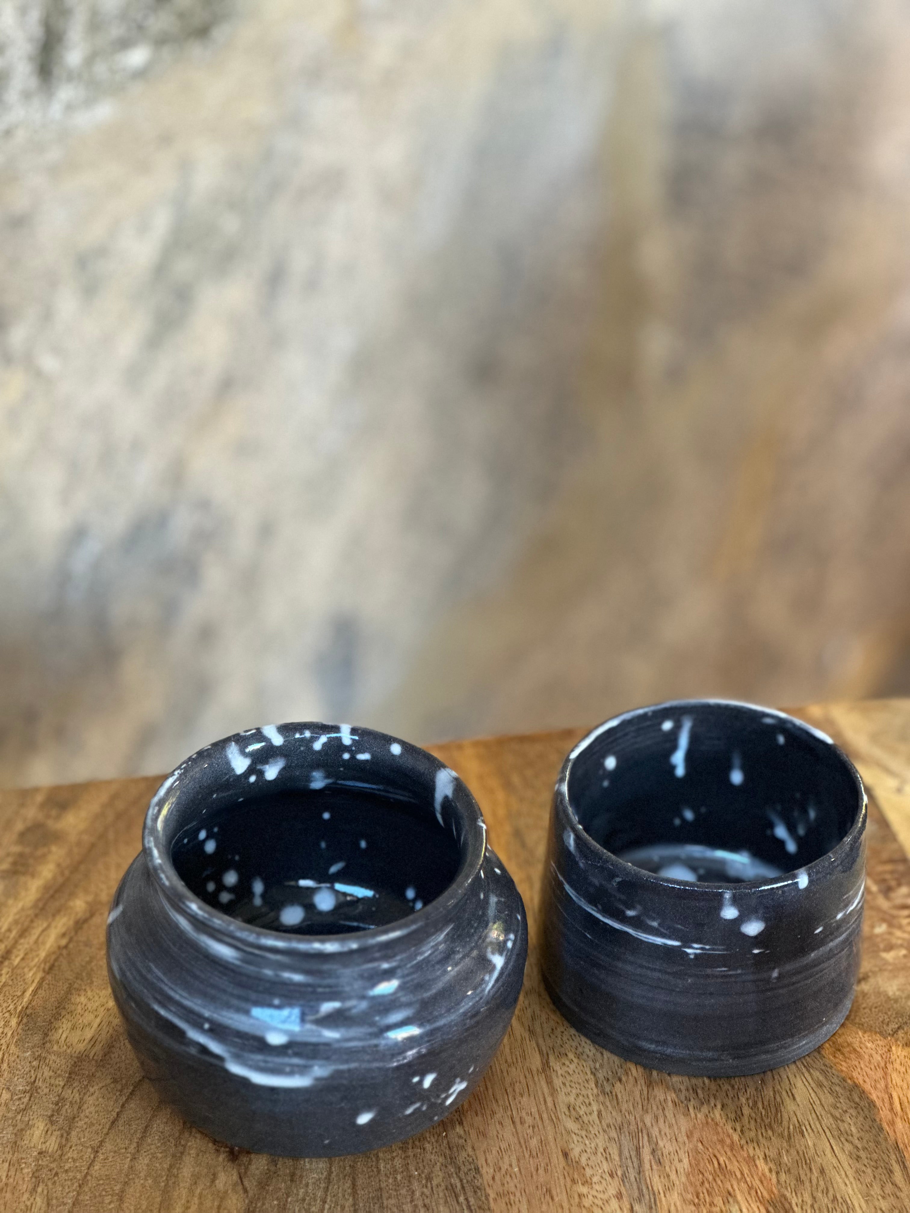 Tumbler and Vessel Set | Handmade Ceramic Tableware | Brimstone