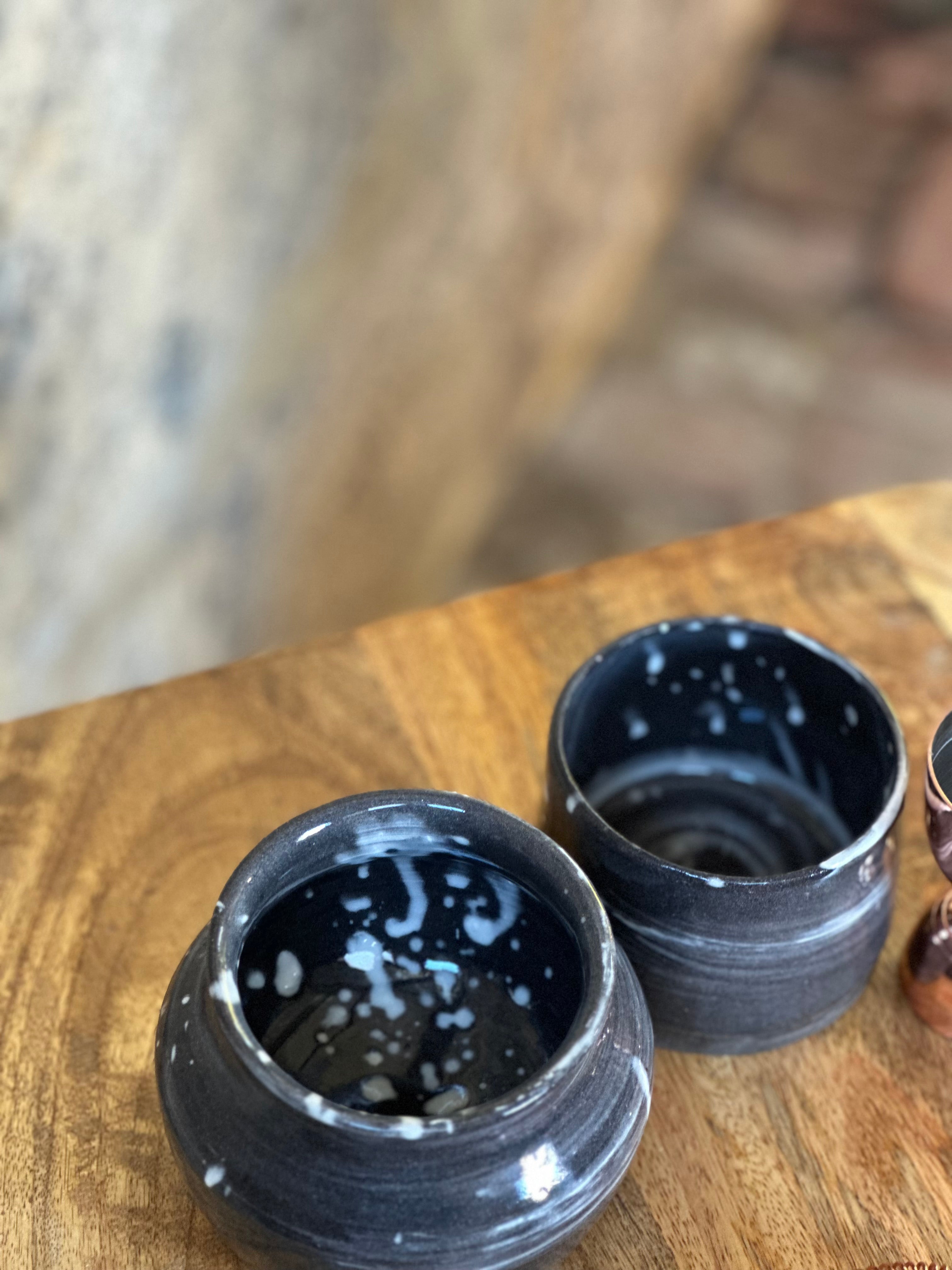 Tumbler and Vessel Set | Handmade Ceramic Tableware | Brimstone