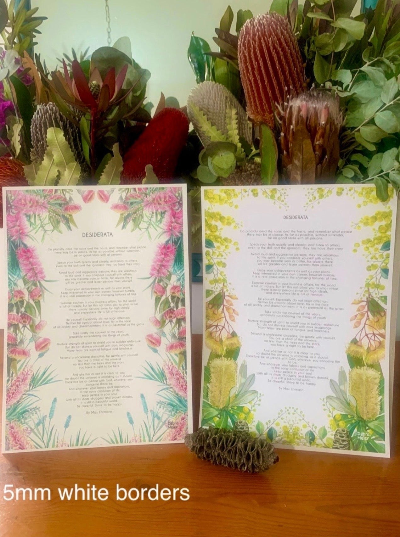 Desiderata art print by Debra Meier Art