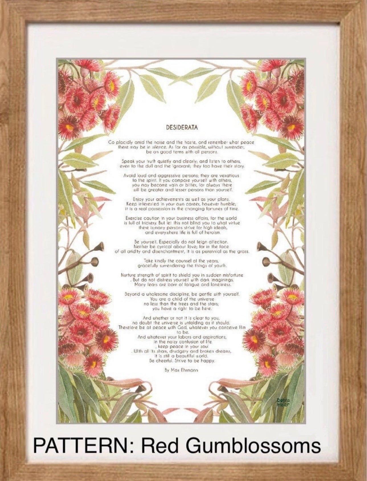 Desiderata art print by Debra Meier Art