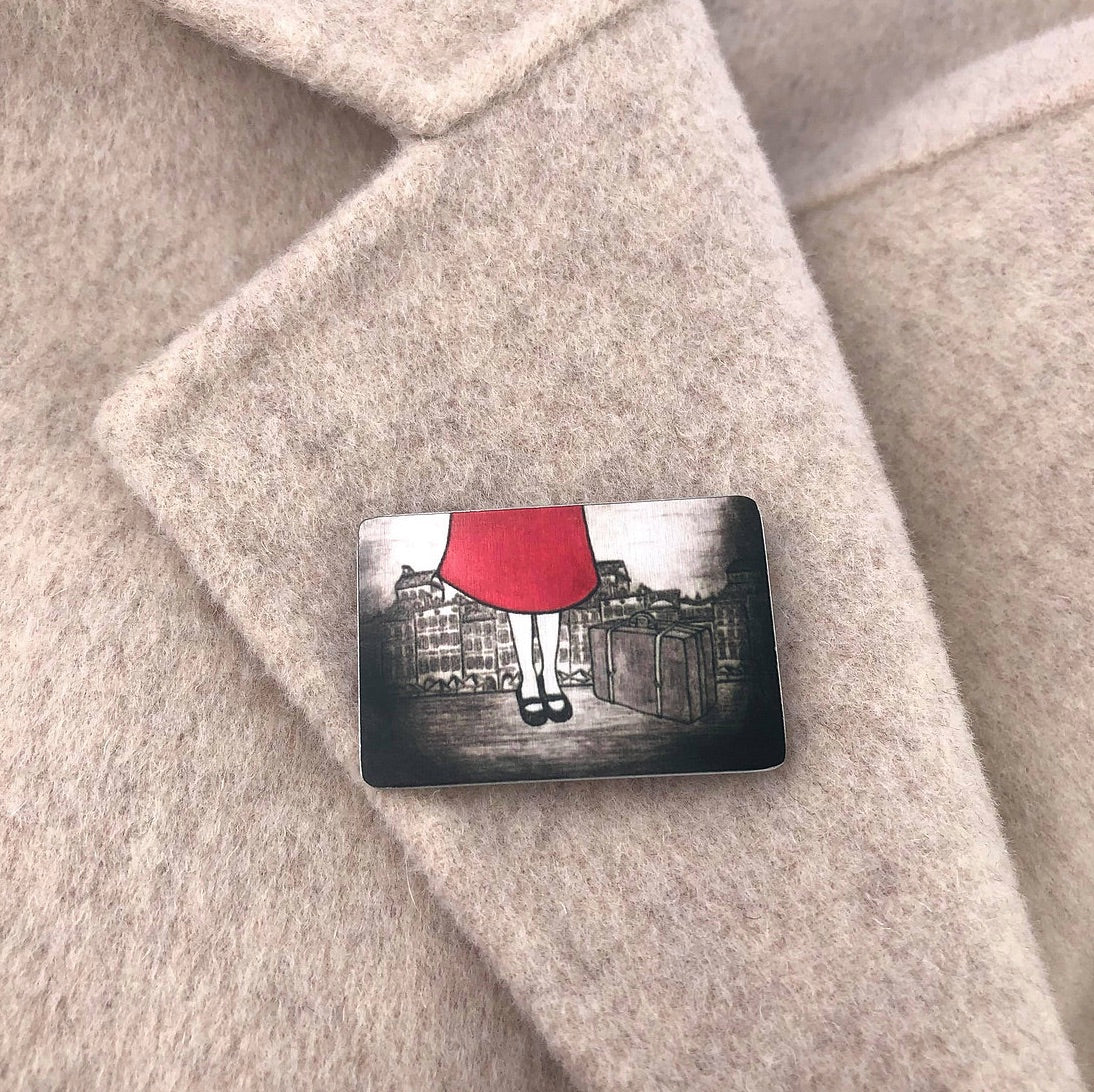 Little Traveller Brooch