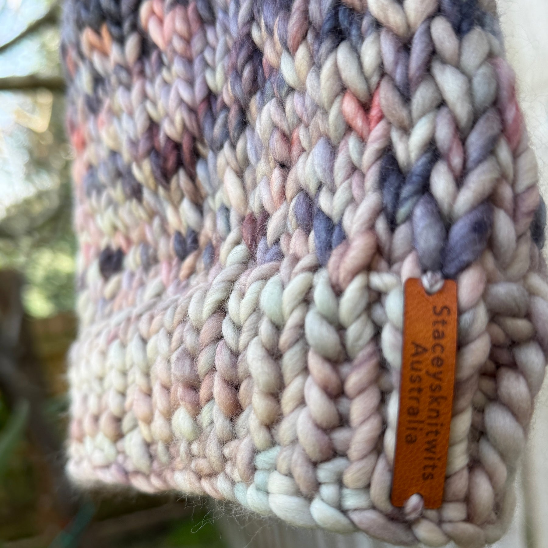 Hand Knitted Merino Beanie, Luxurious PomPom Cable Beanie