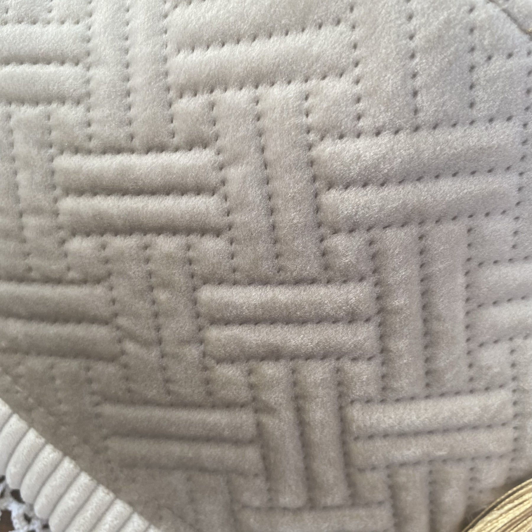 Velvet clutch purse - silver grey