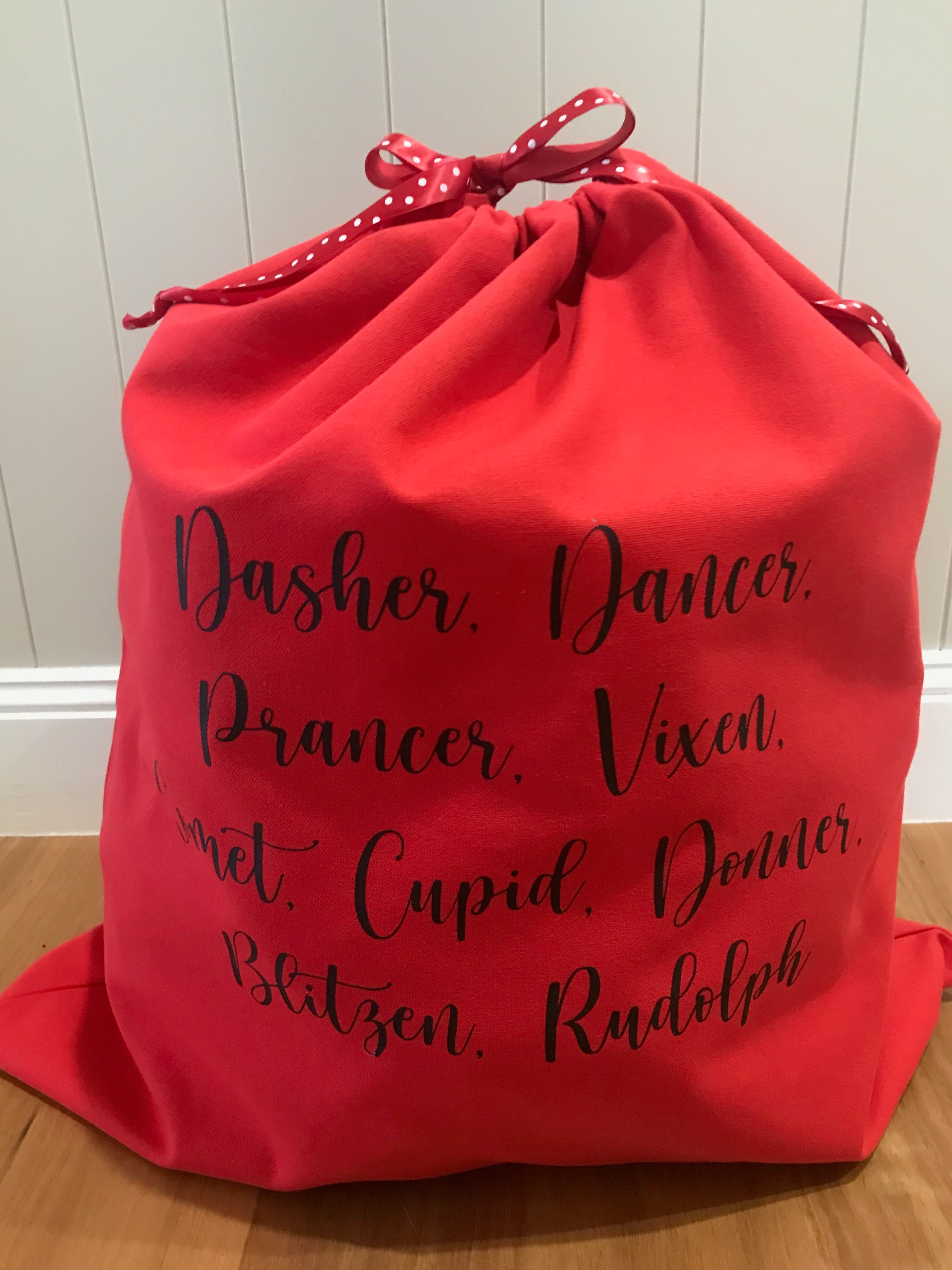 Personalised Santa Sack   | Ready to ship | FREE Postage