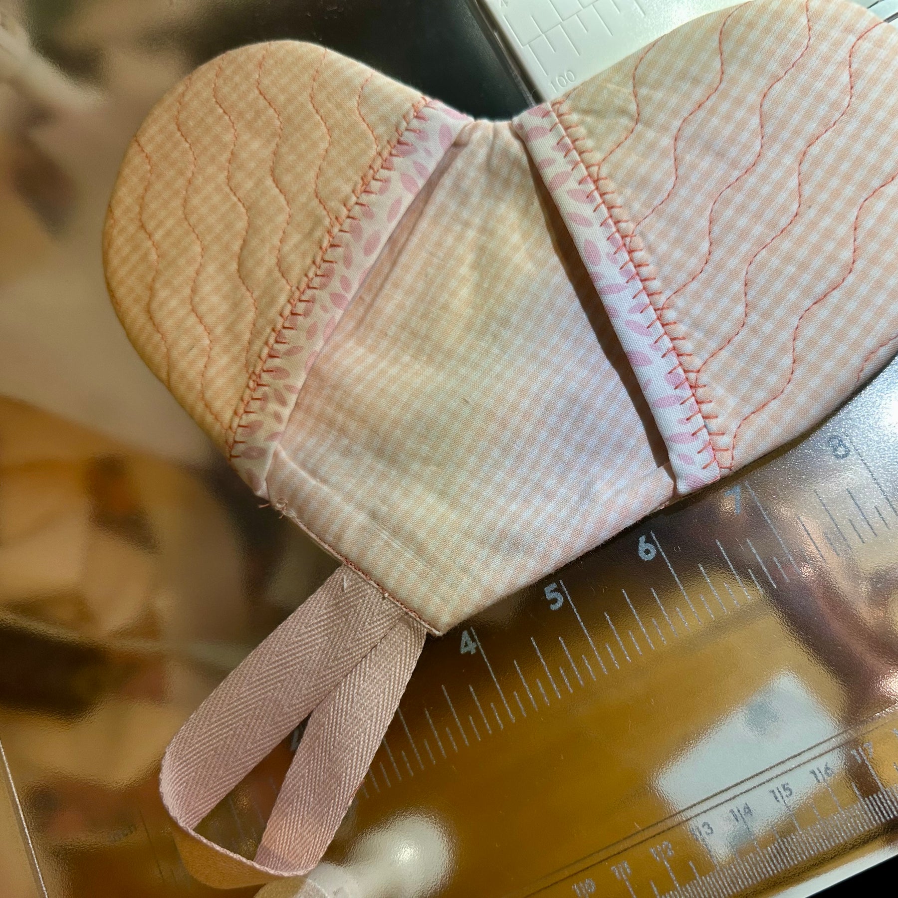Cute heart shaped Oven Mitts