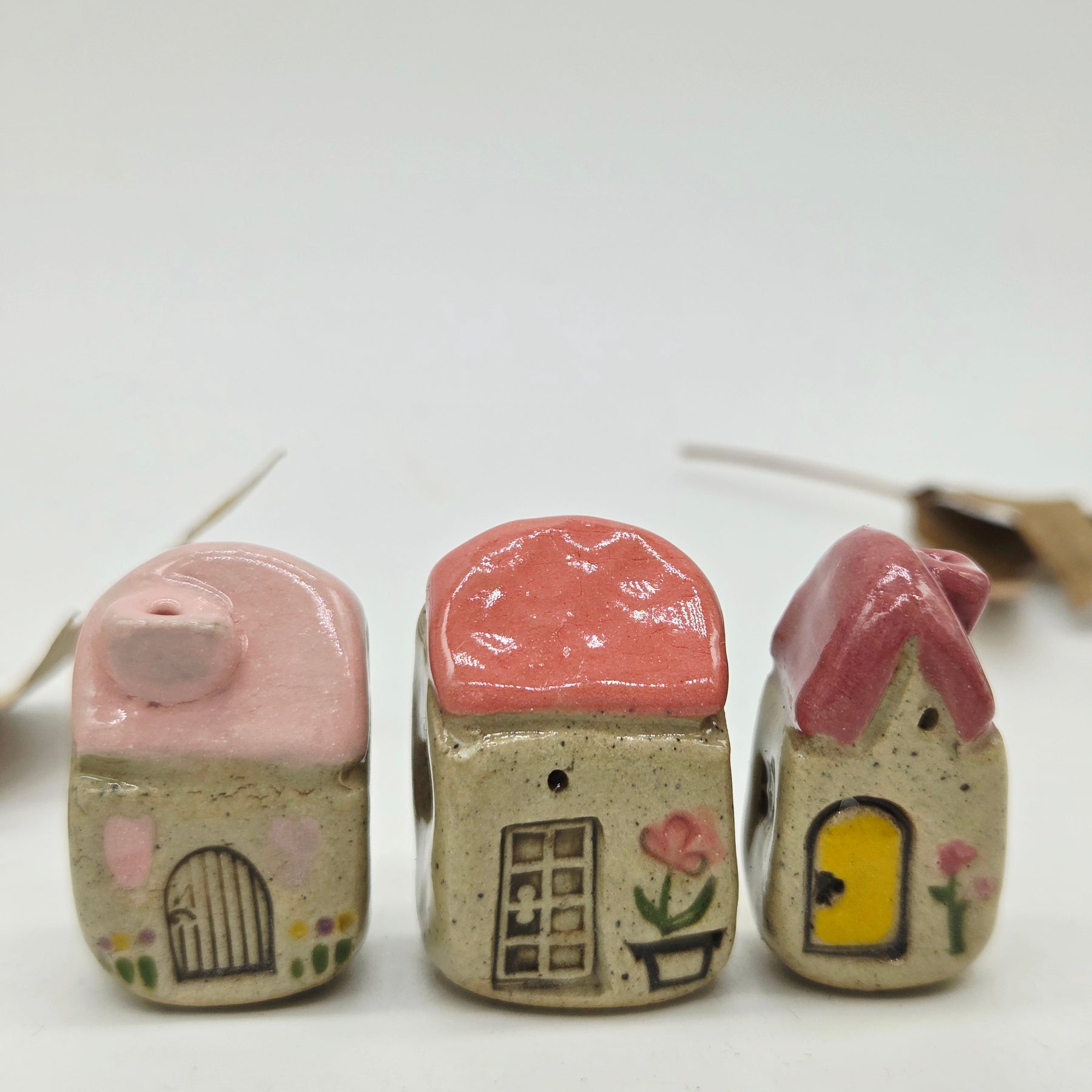 Tiny Ceramic Village - Candyfloss Crescent