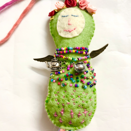 Spirit Doll, Fibre Art Doll