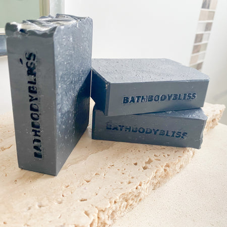 Activated Charcoal & Tea Tree - Detox Soap - Handmade Vegan Essential Oil Soap
