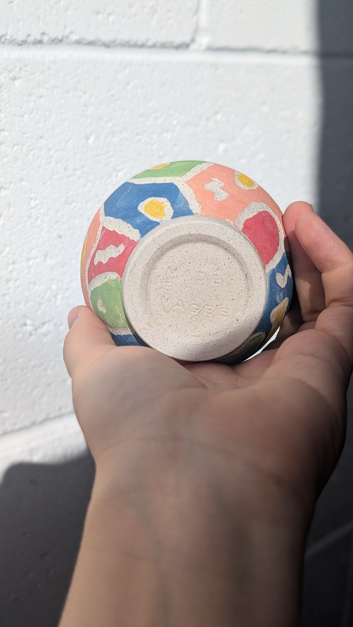Ceramic Handpainted Cup