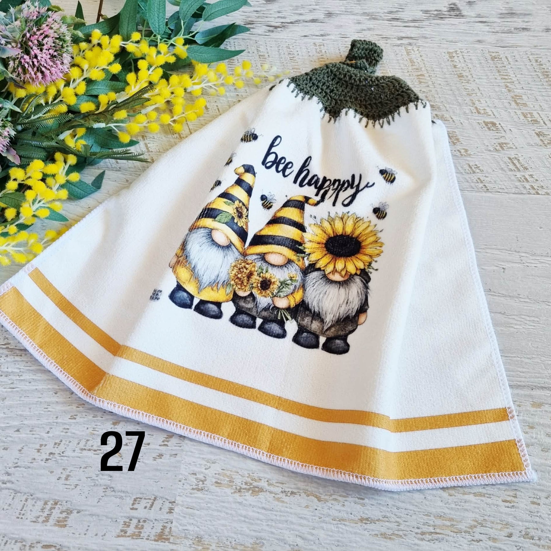 Kitchen Hand Towel | Hanging | Polyester Microfibre | SINGLE LAYER | 9 Styles - 19 - 27