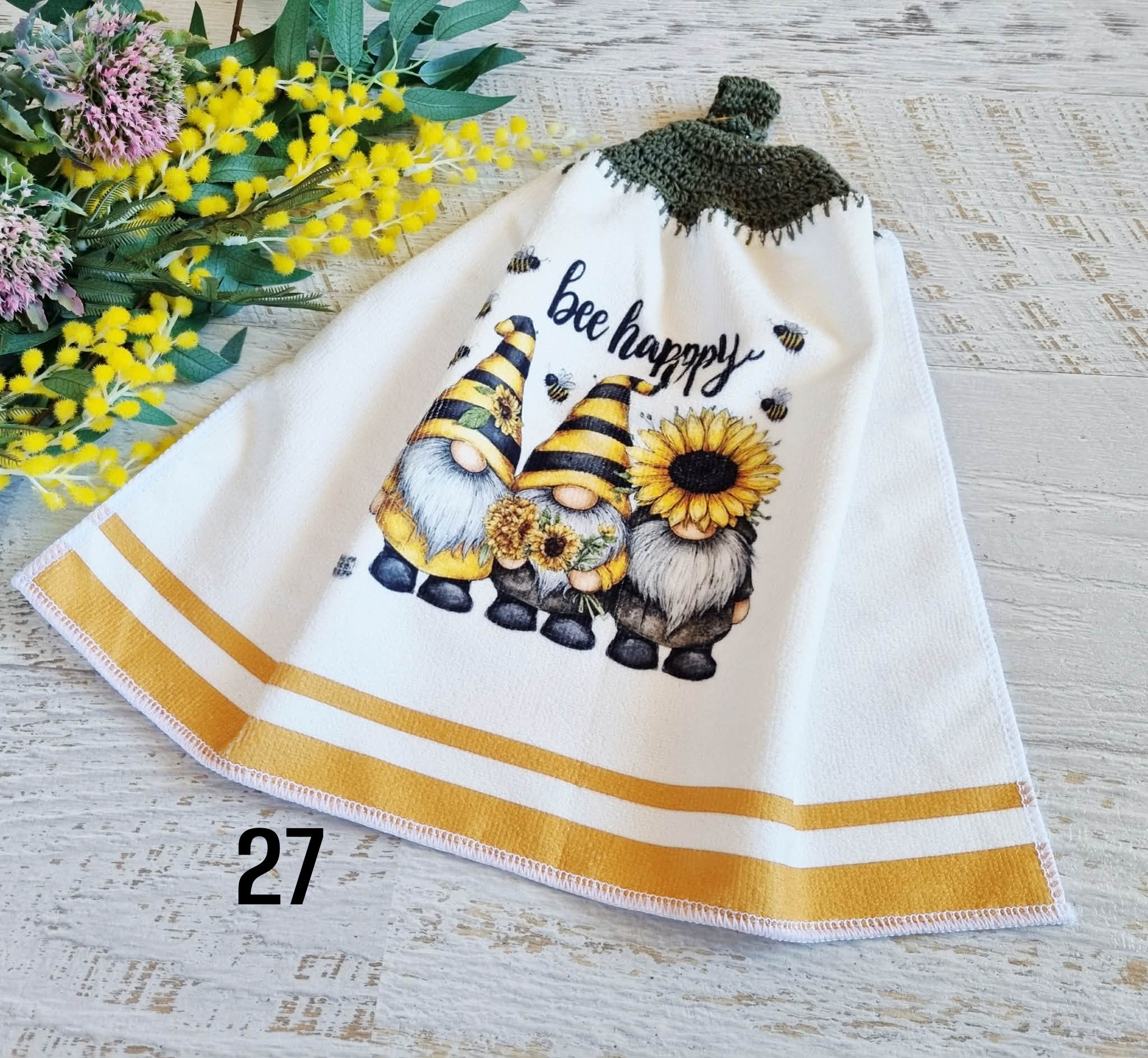 Kitchen Hand Towel | Hanging | Polyester Microfibre | SINGLE LAYER | 9 Styles - 19 - 27