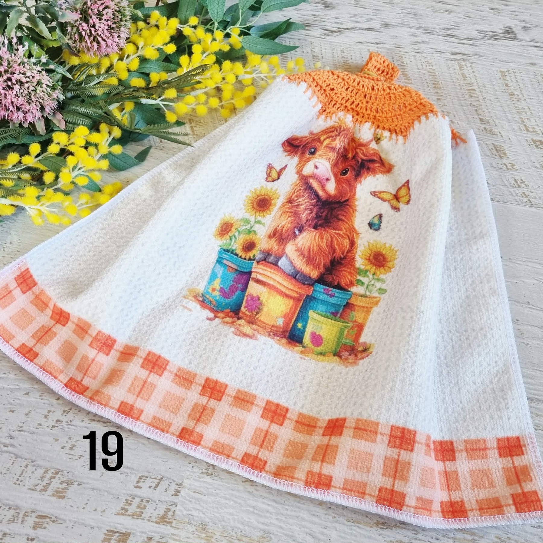 Kitchen Hand Towel | Hanging | Polyester Microfibre | SINGLE LAYER | 9 Styles - 19 - 27