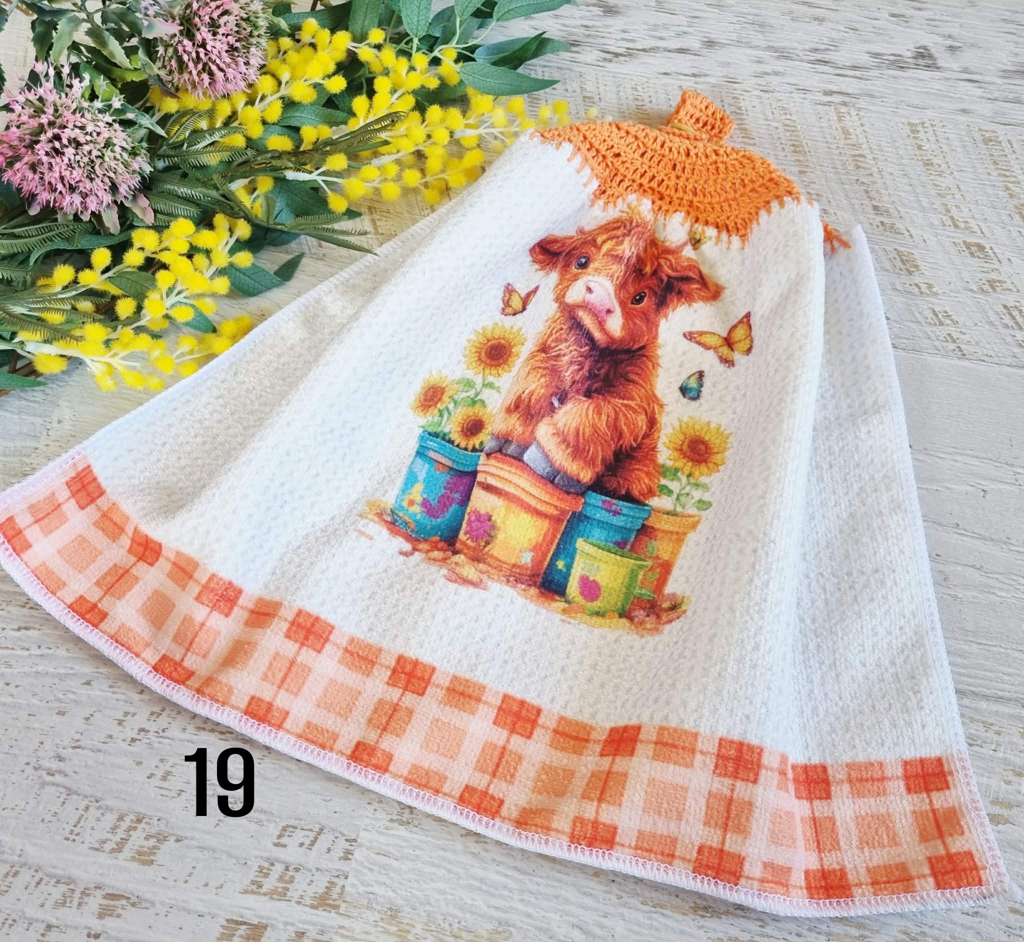 Kitchen Hand Towel | Hanging | Polyester Microfibre | SINGLE LAYER | 9 Styles - 19 - 27