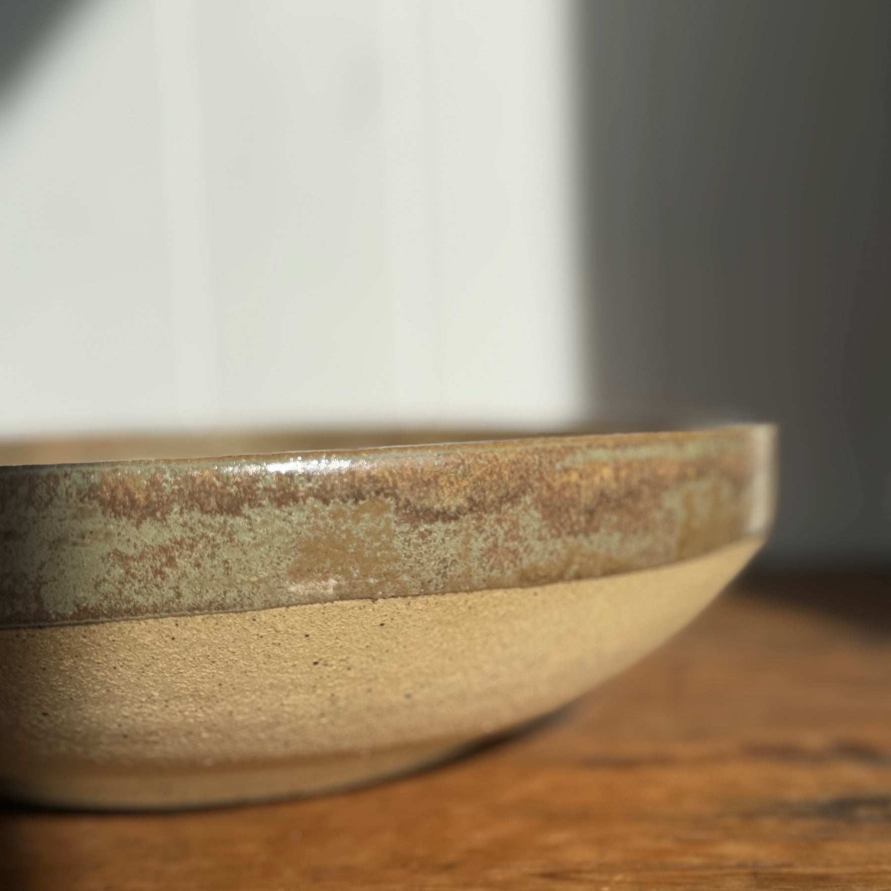 Handmade Ceramic Salad Serving Bowl