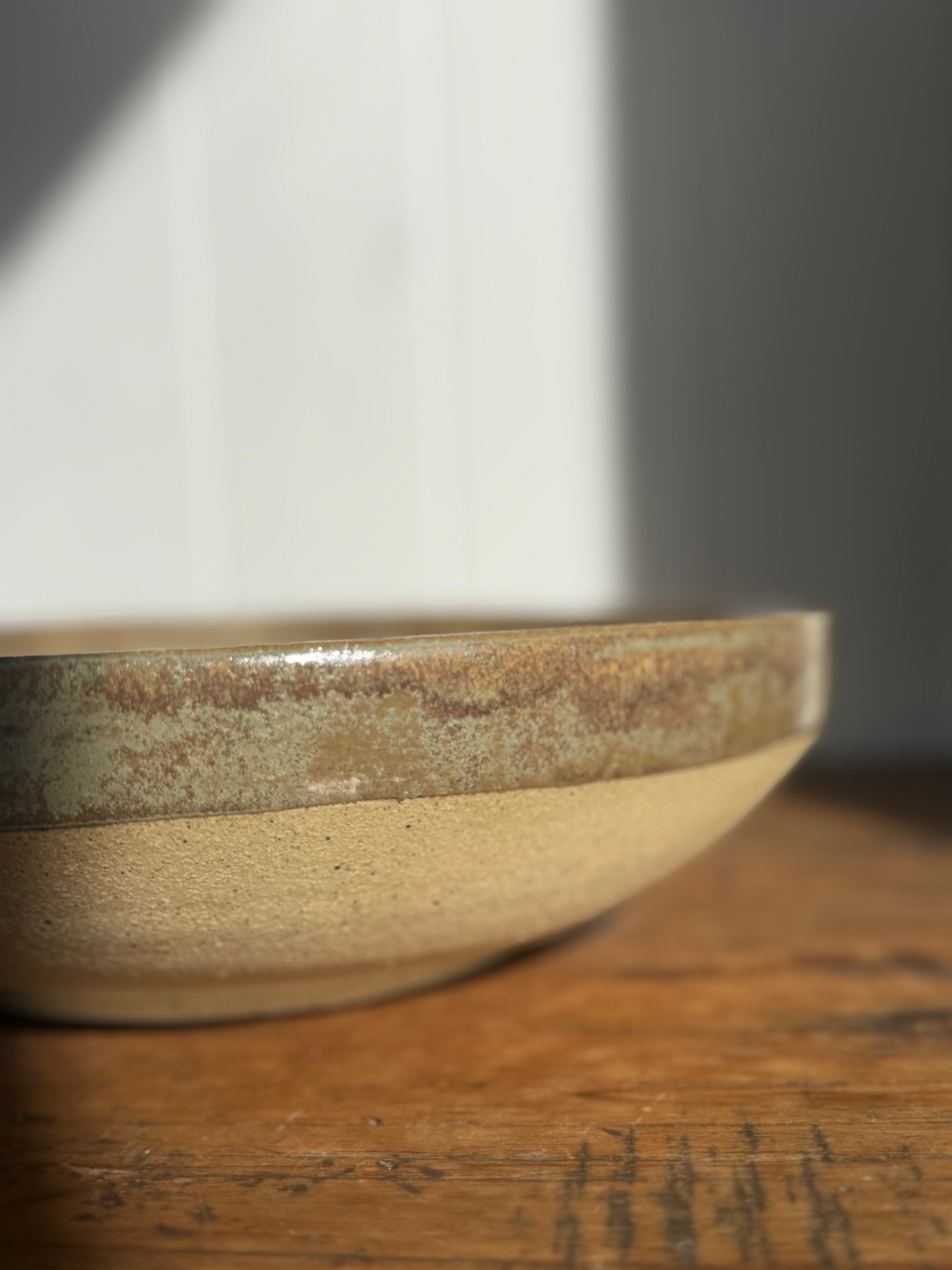 Handmade Ceramic Salad Serving Bowl