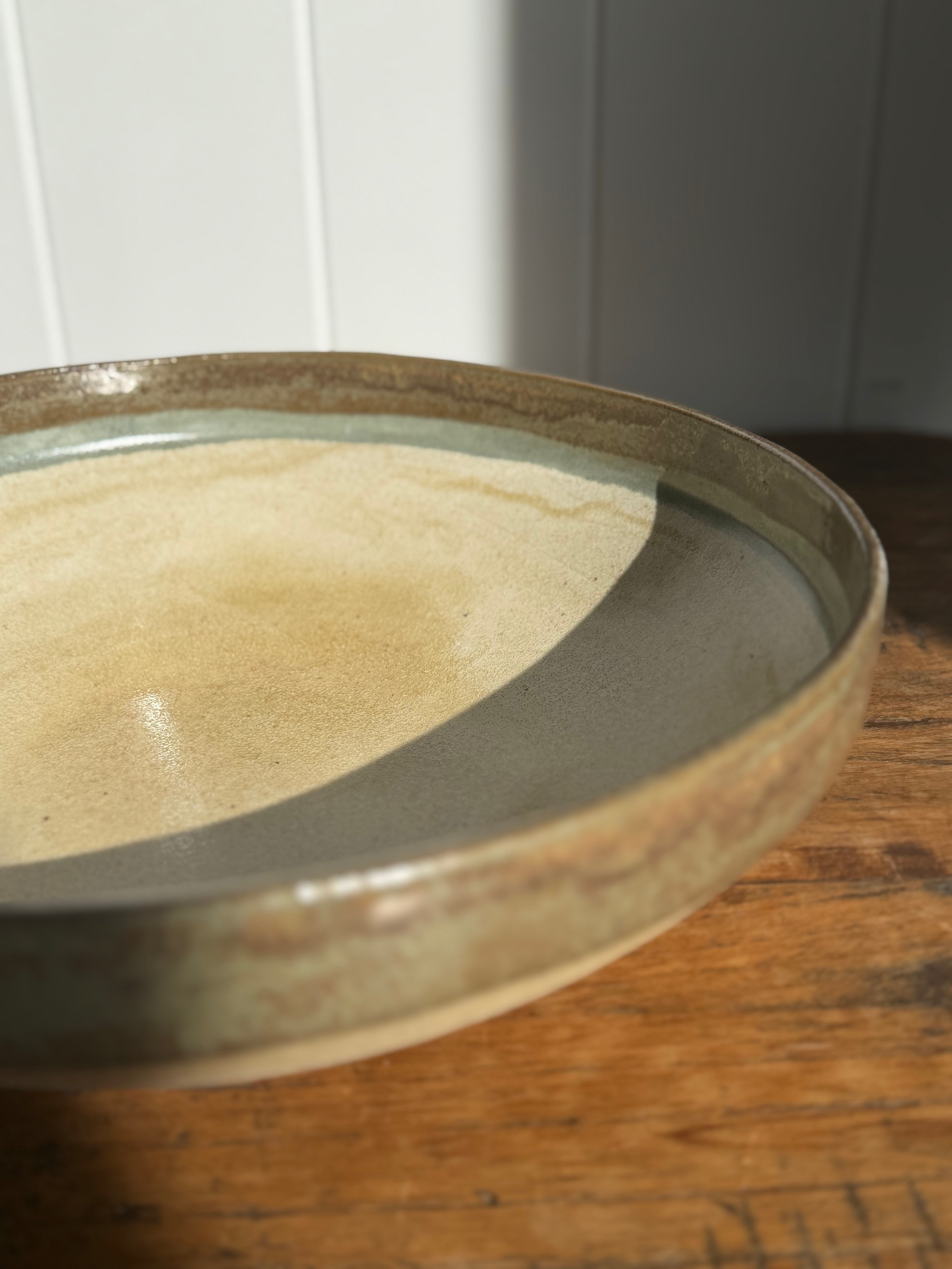 Handmade Ceramic Salad Serving Bowl