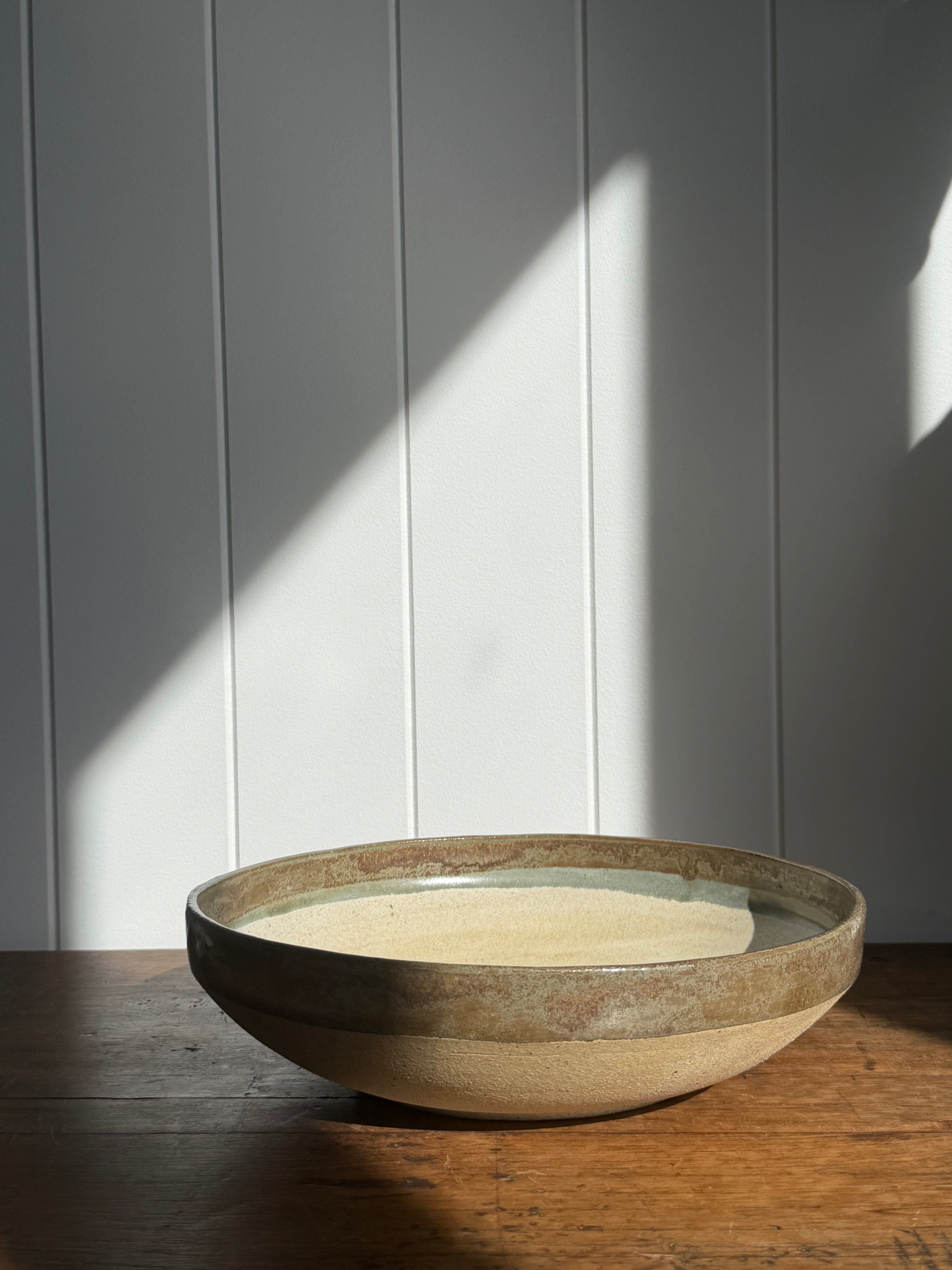 Handmade Ceramic Salad Serving Bowl