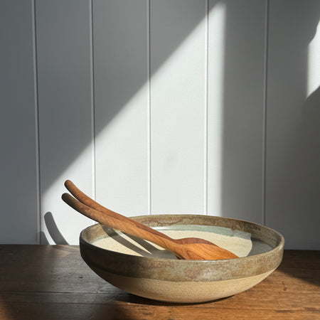 Handmade Ceramic Salad Serving Bowl