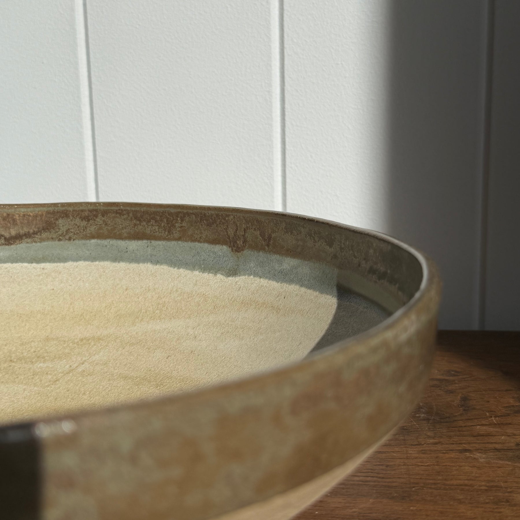 Handmade Ceramic Salad Serving Bowl
