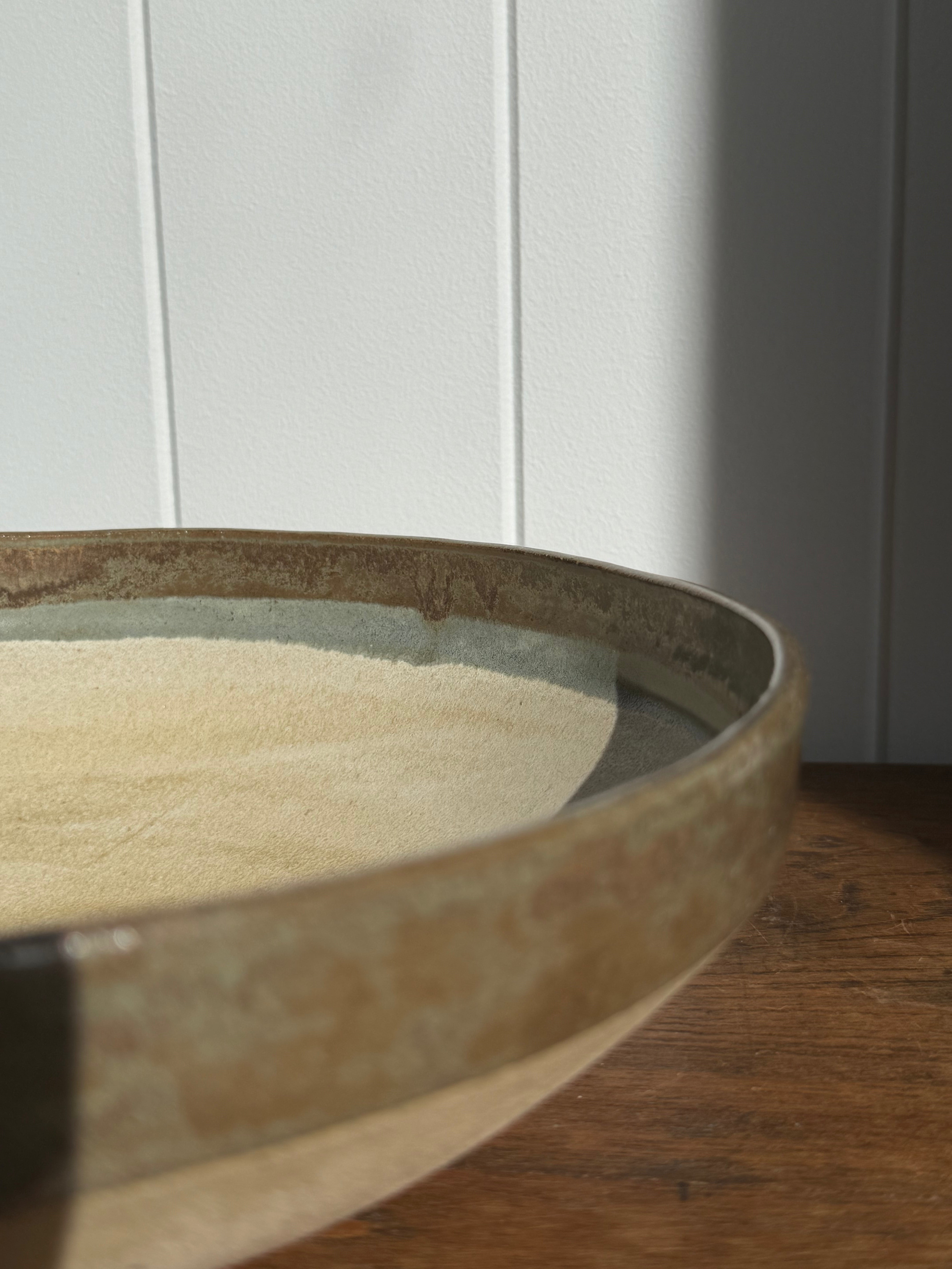 Handmade Ceramic Salad Serving Bowl