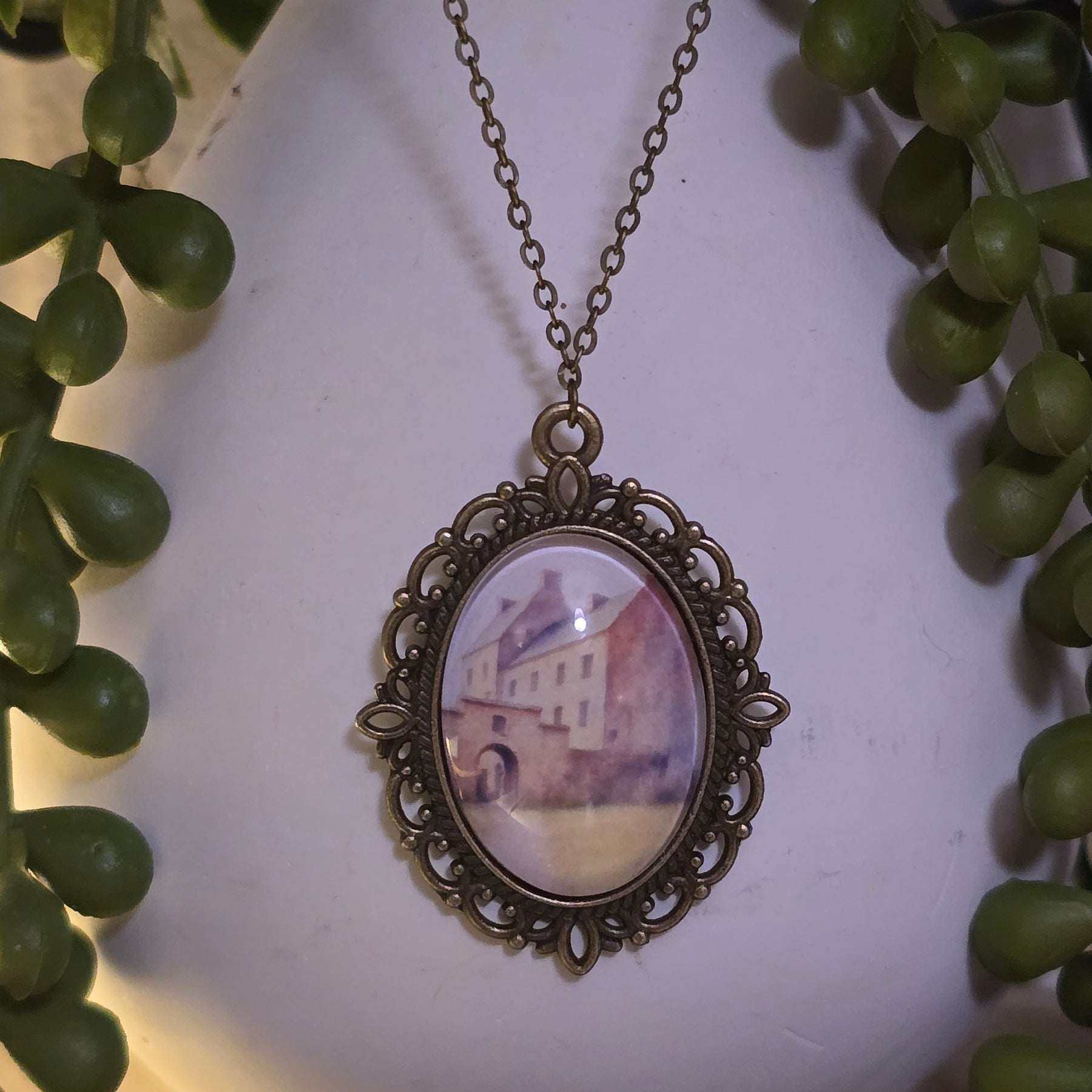 Midhope Castle Necklace | Inspired by Lallybroch on Outlander - Colour