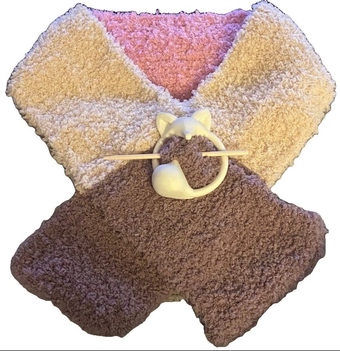 Foxy scarf multicolour