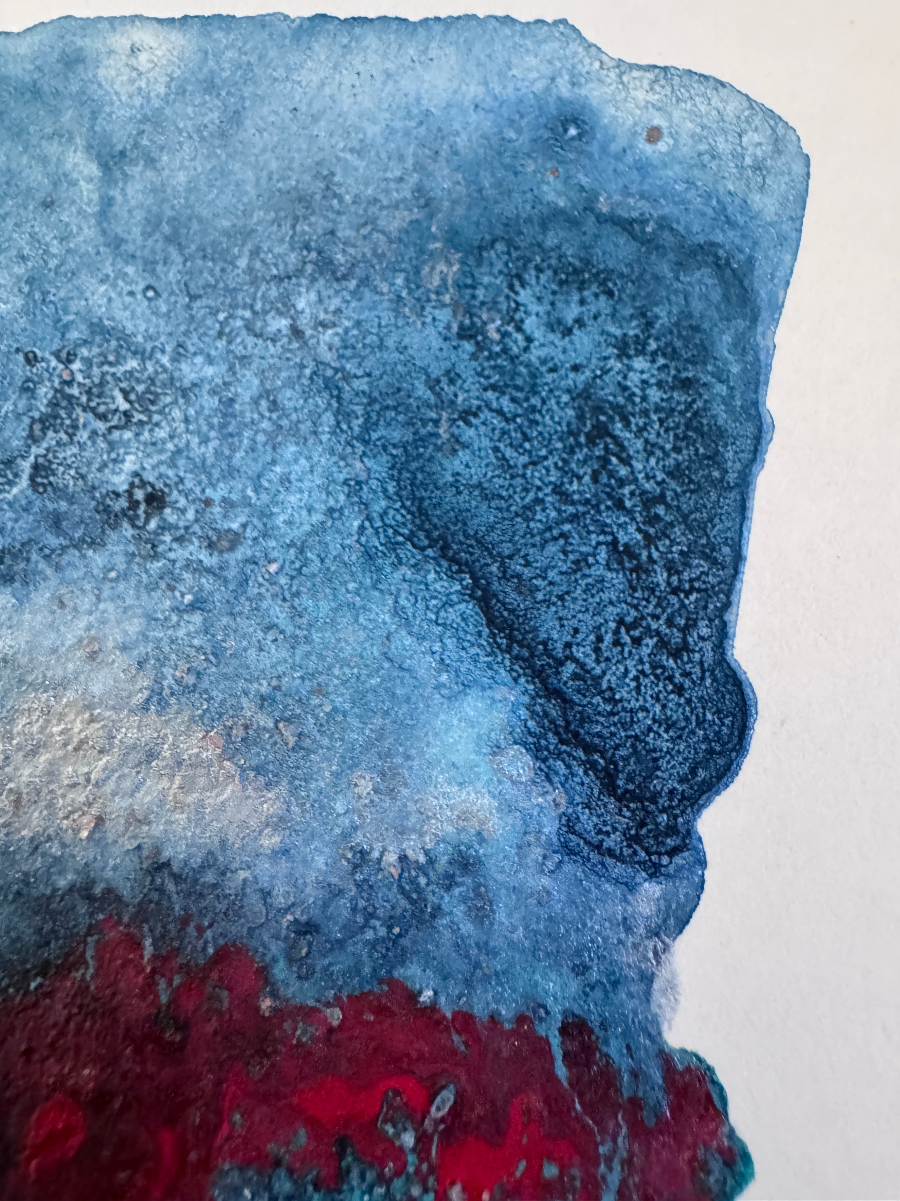 Beneath The Surface Abstract Watercolour Artwork