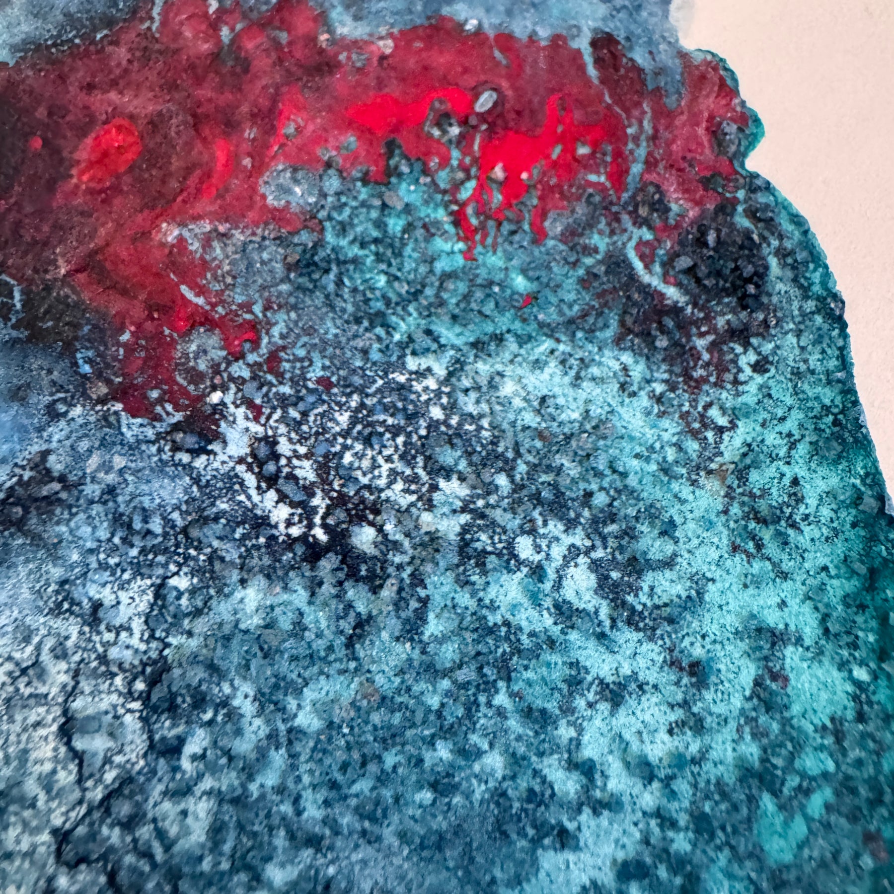 Beneath The Surface Abstract Watercolour Artwork