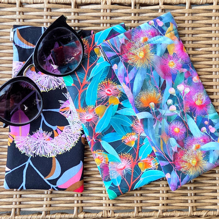 Eucalyptus Flower Sunglass Pouches