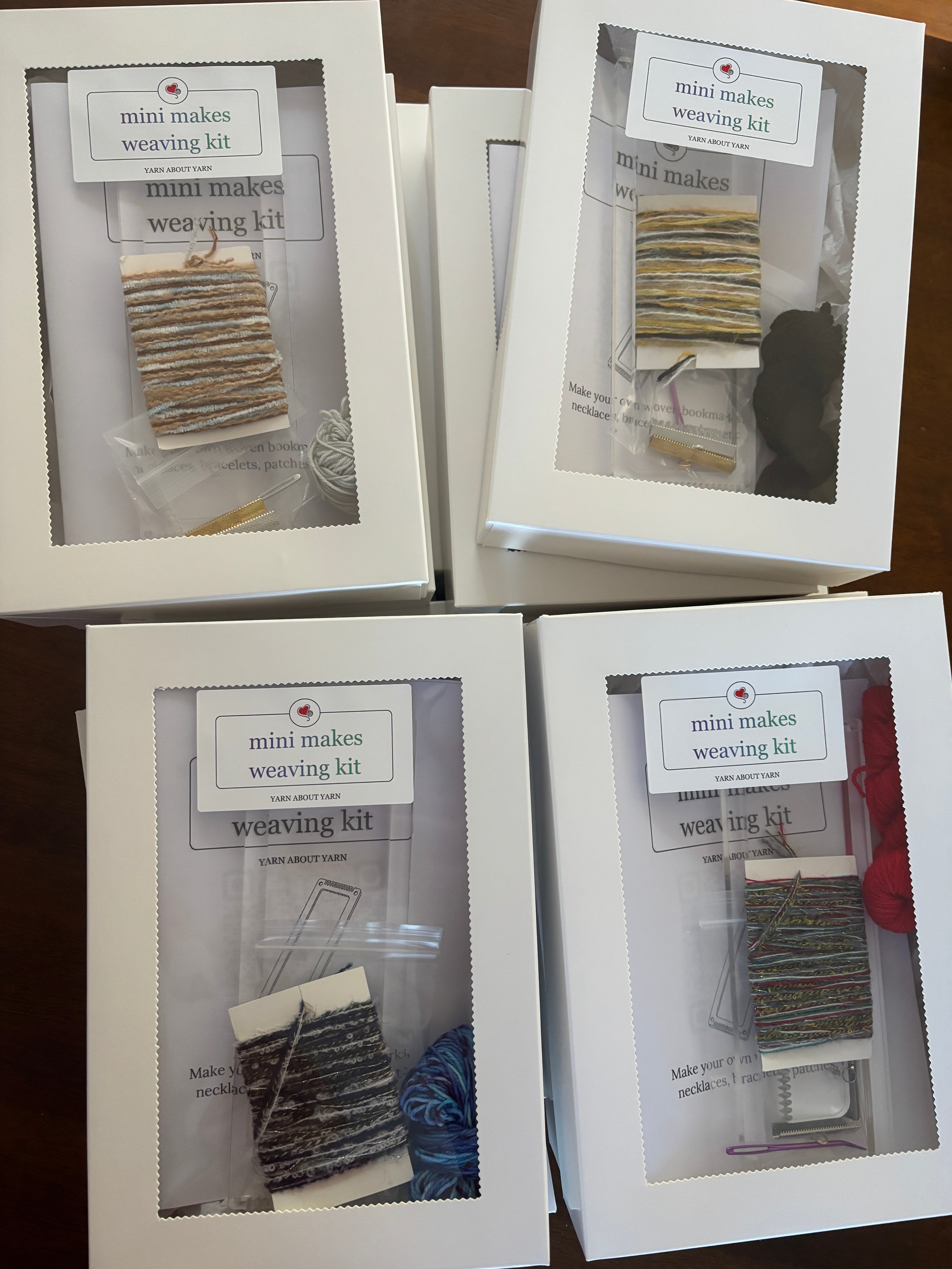 DIY Mini Makes Weaving Kit - Gift Idea