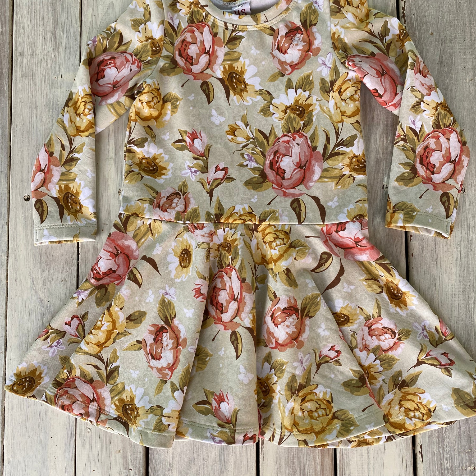 Childs Floral Dress size 5