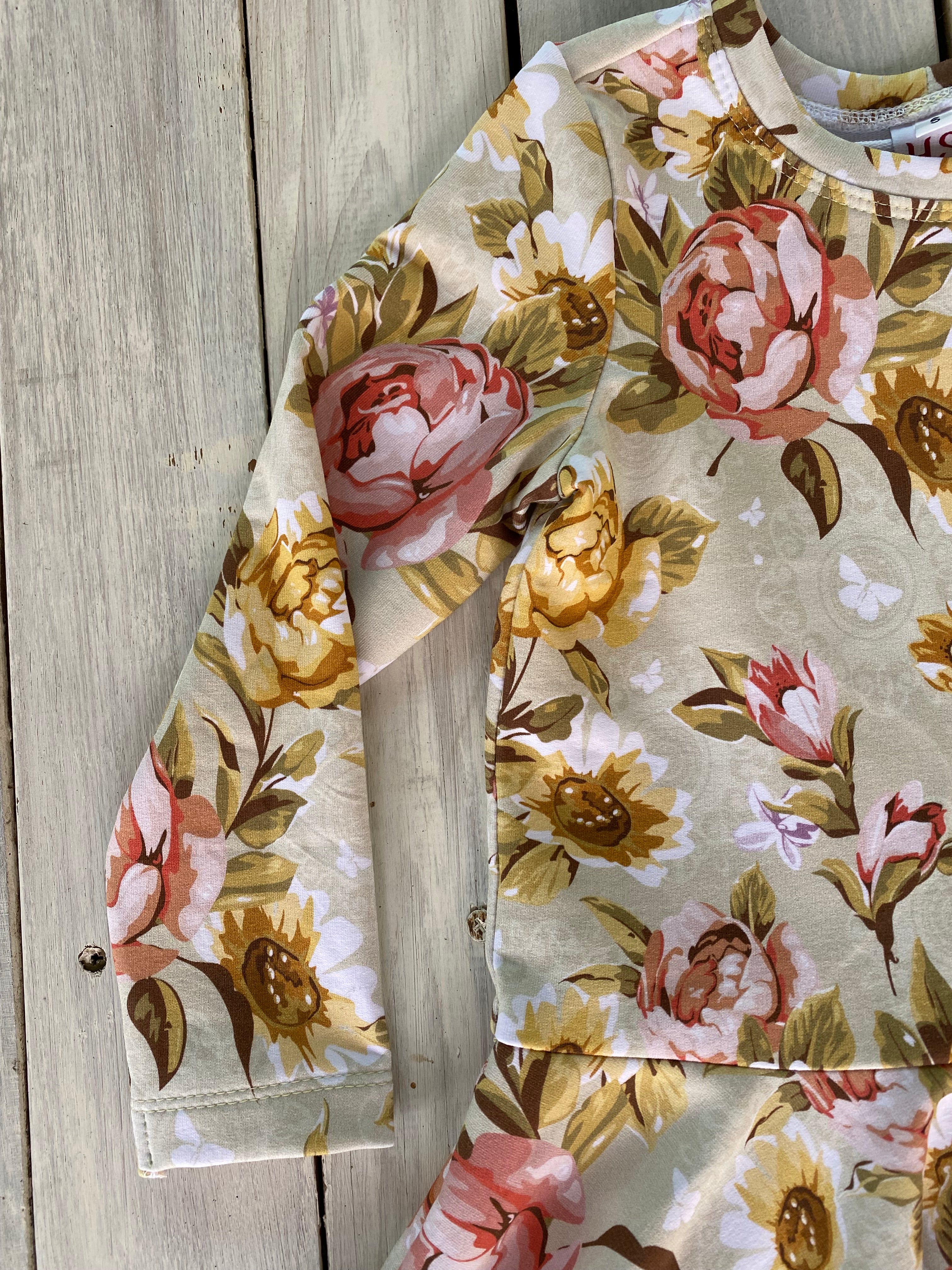 Childs Floral Dress size 5