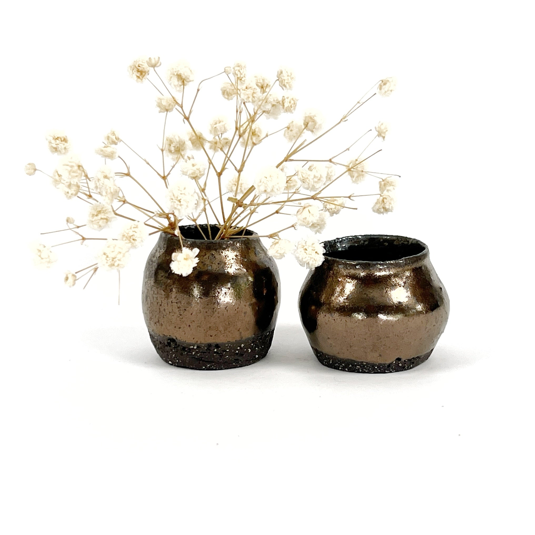 Miniature ceramic bud vase