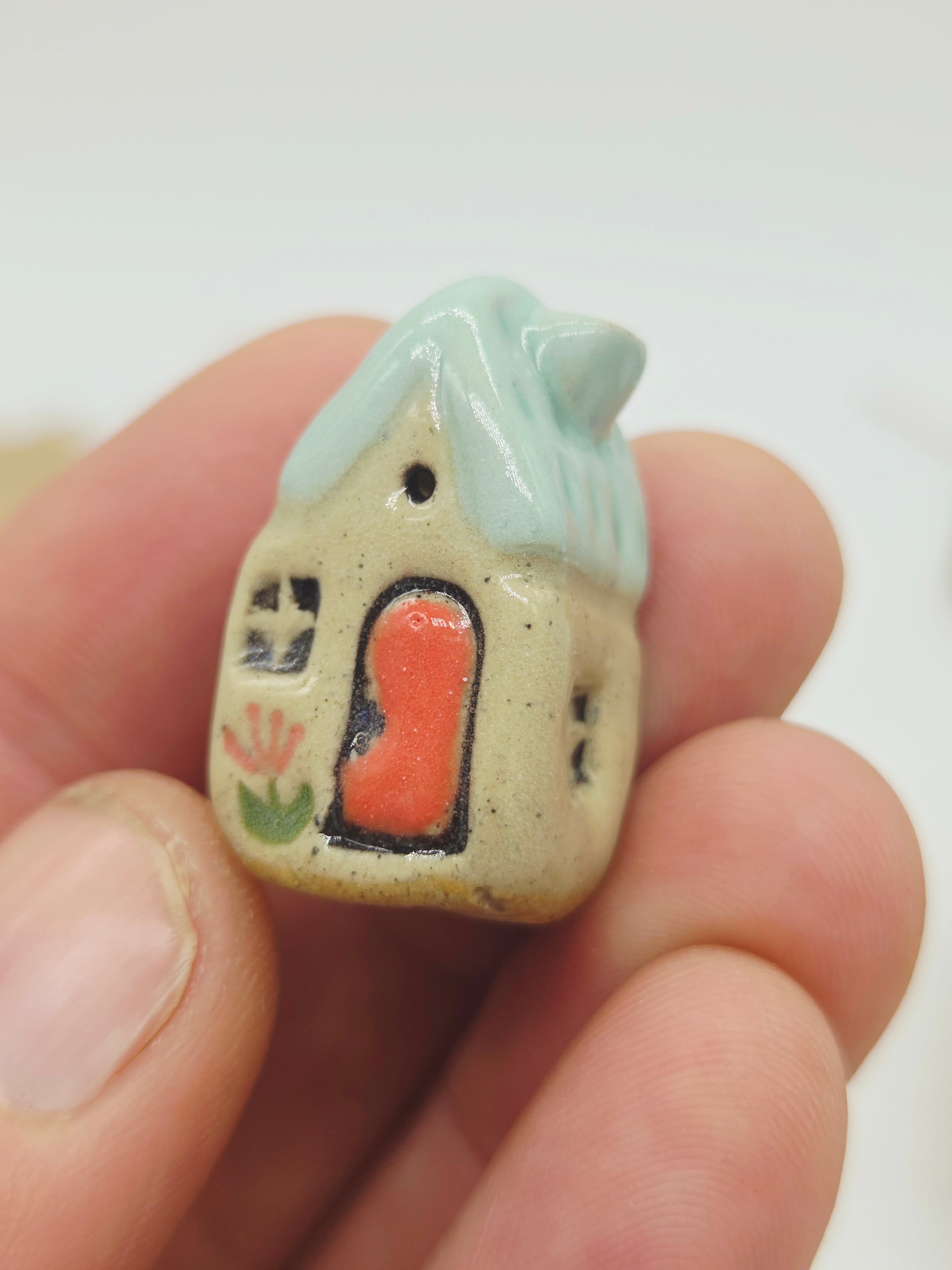 Tiny Ceramic Village - Meadow Mews