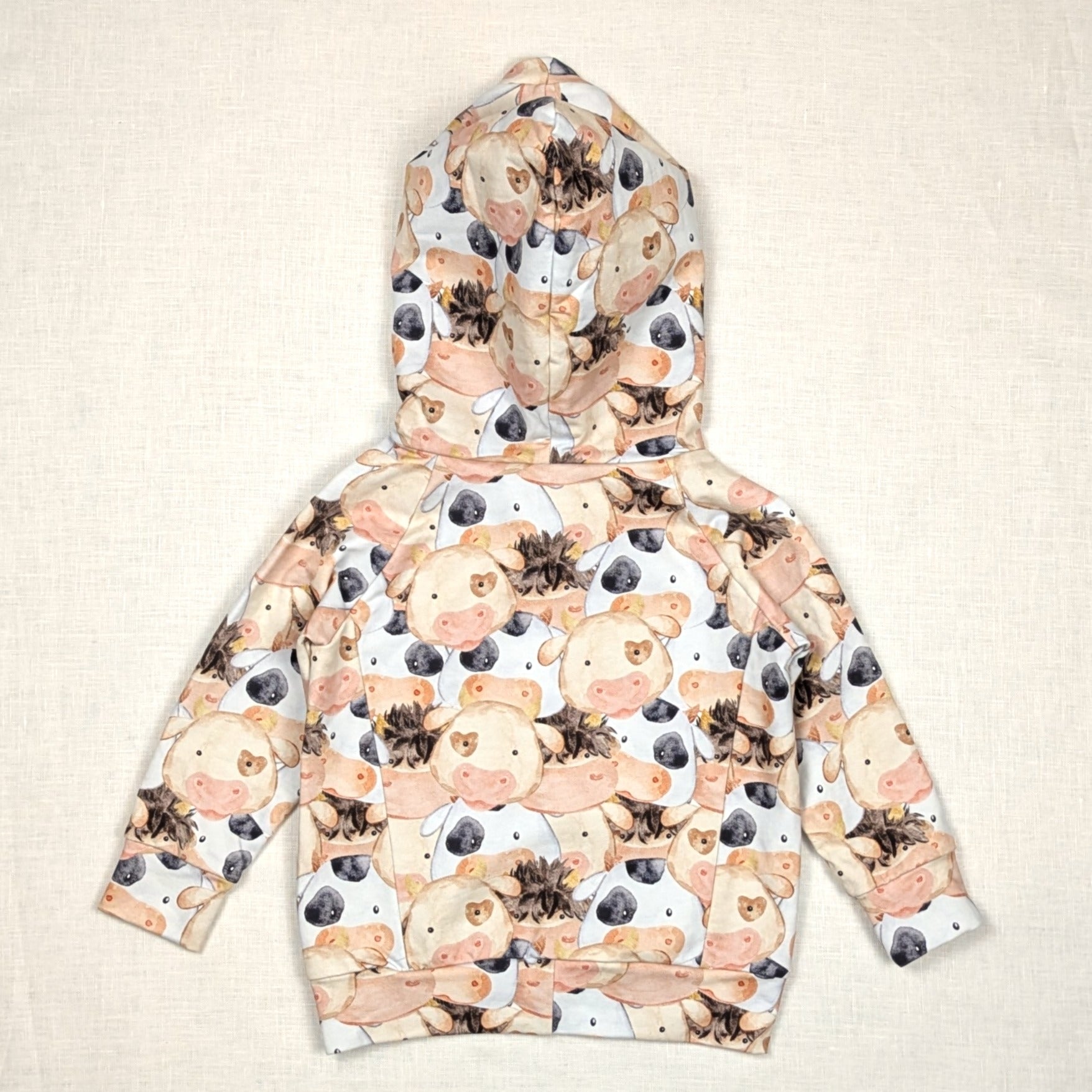 Handmade Hooded Jumper | Barnyard Collection | sizes 2-4y