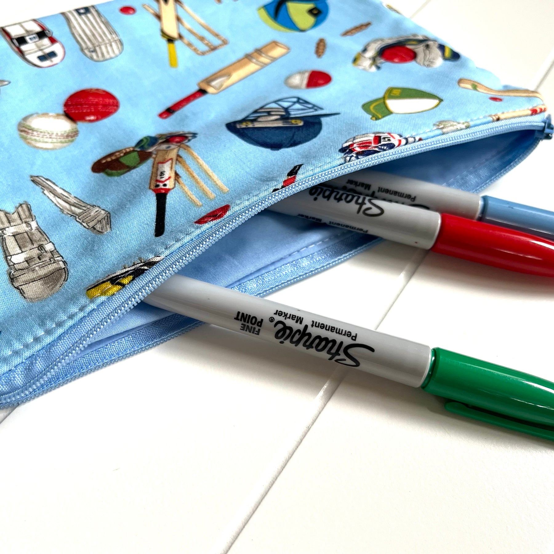 Cricket pencil case
