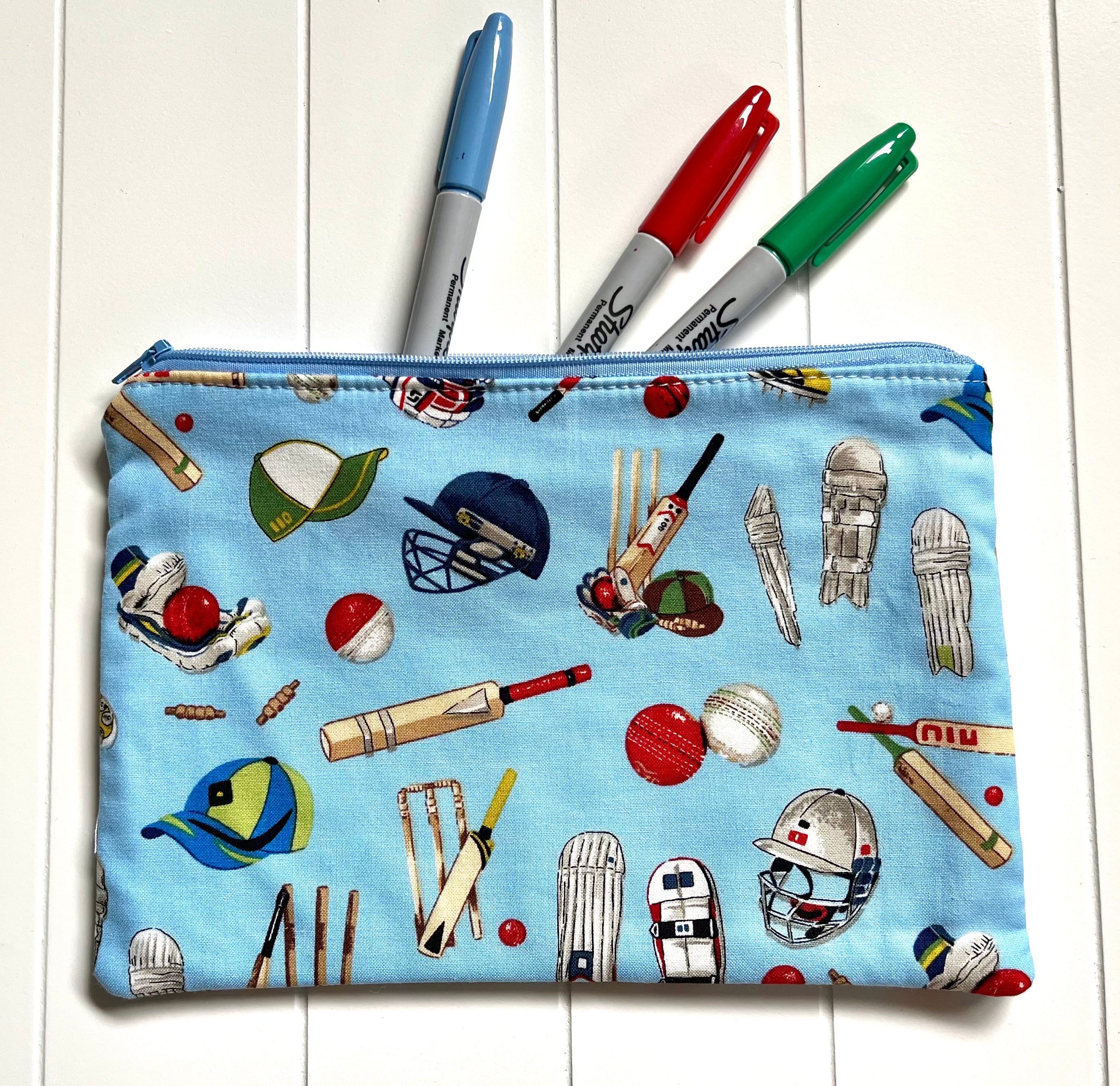Cricket pencil case