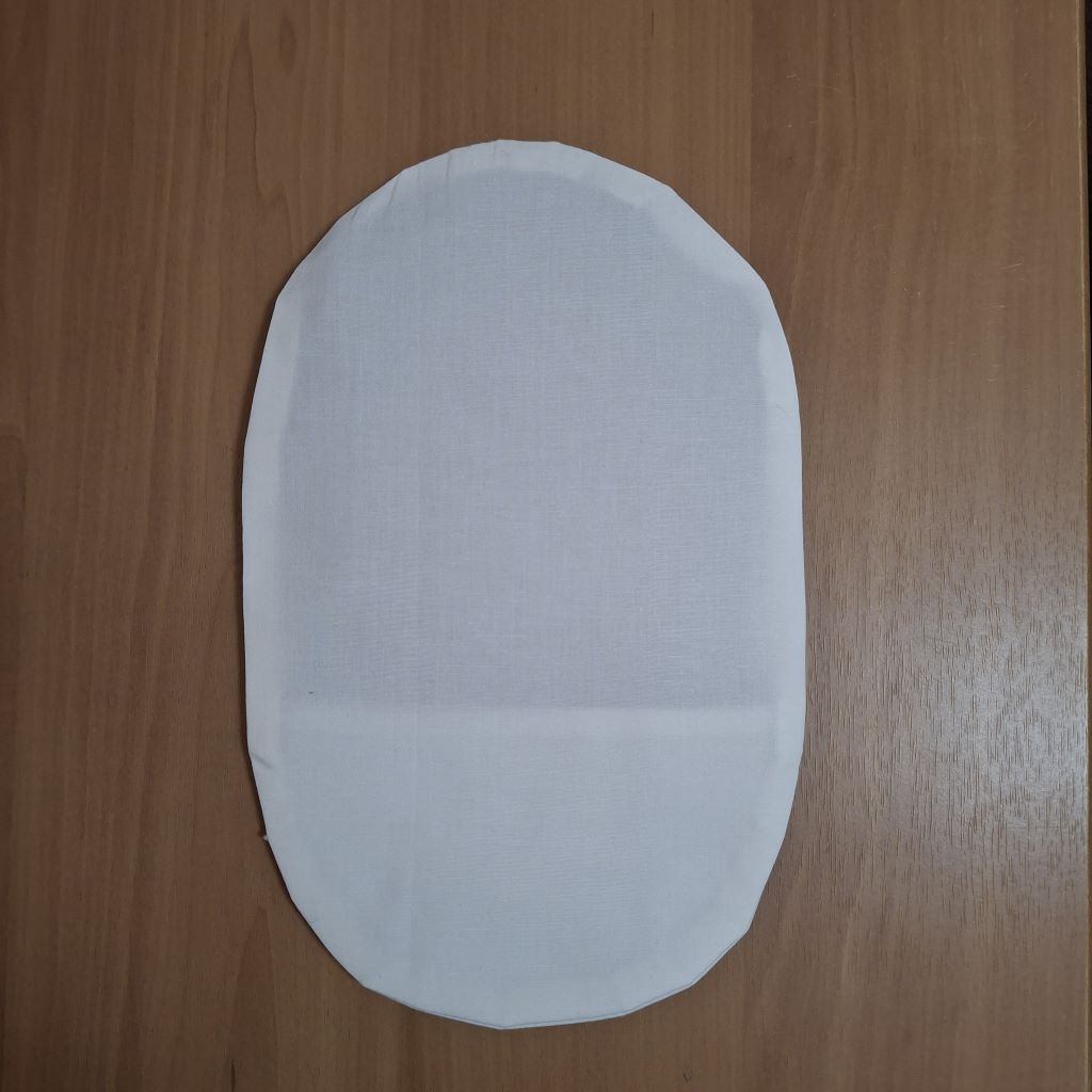 STOMA BAG COVER LARGE WHITE Suitable for Ileostomy, Colostomy, Urostomy