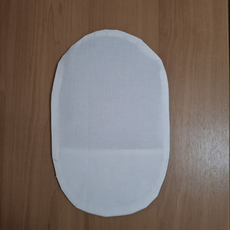 STOMA BAG COVER LARGE WHITE Suitable for Ileostomy, Colostomy, Urostomy
