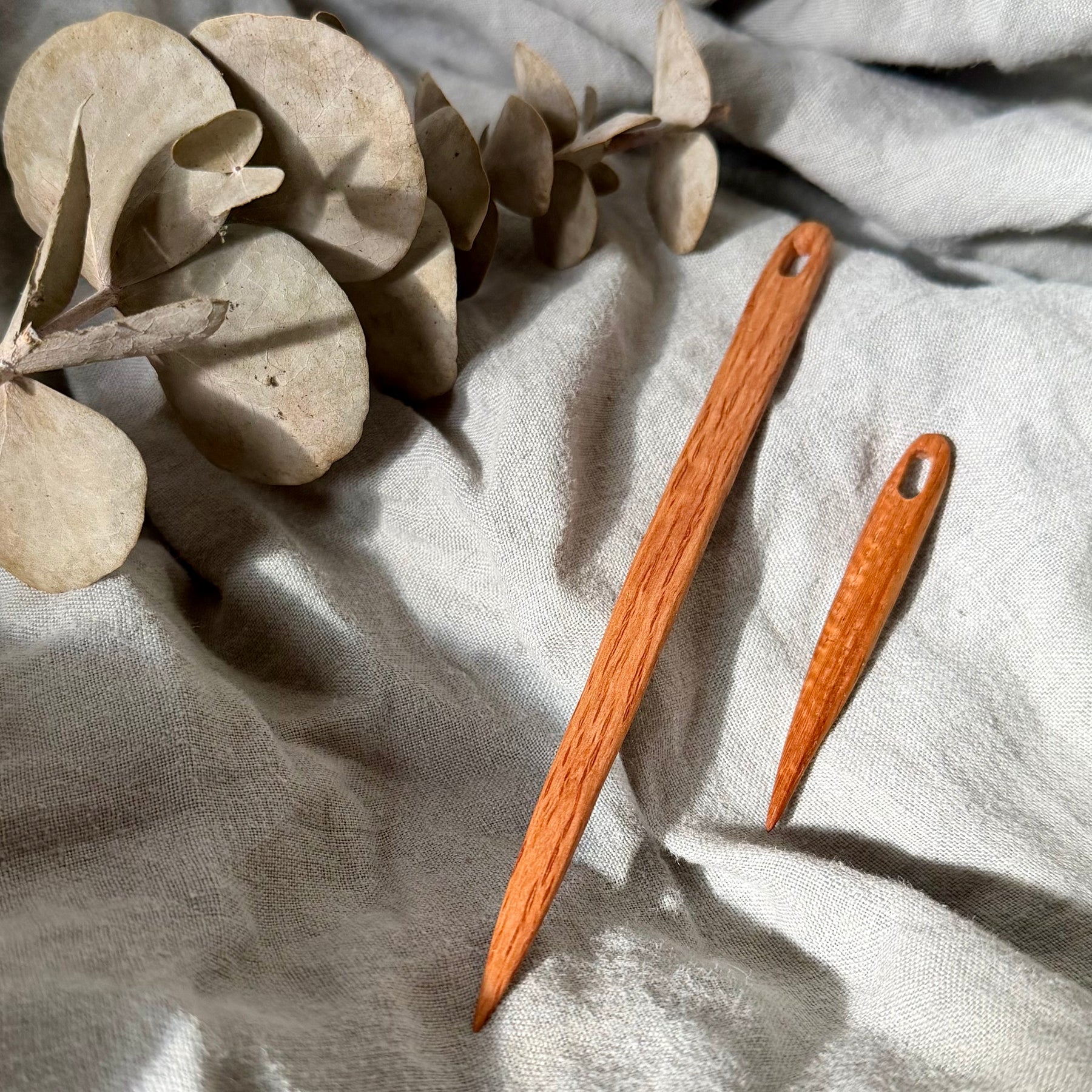 Custom order for Bec - 2 x weaving needles