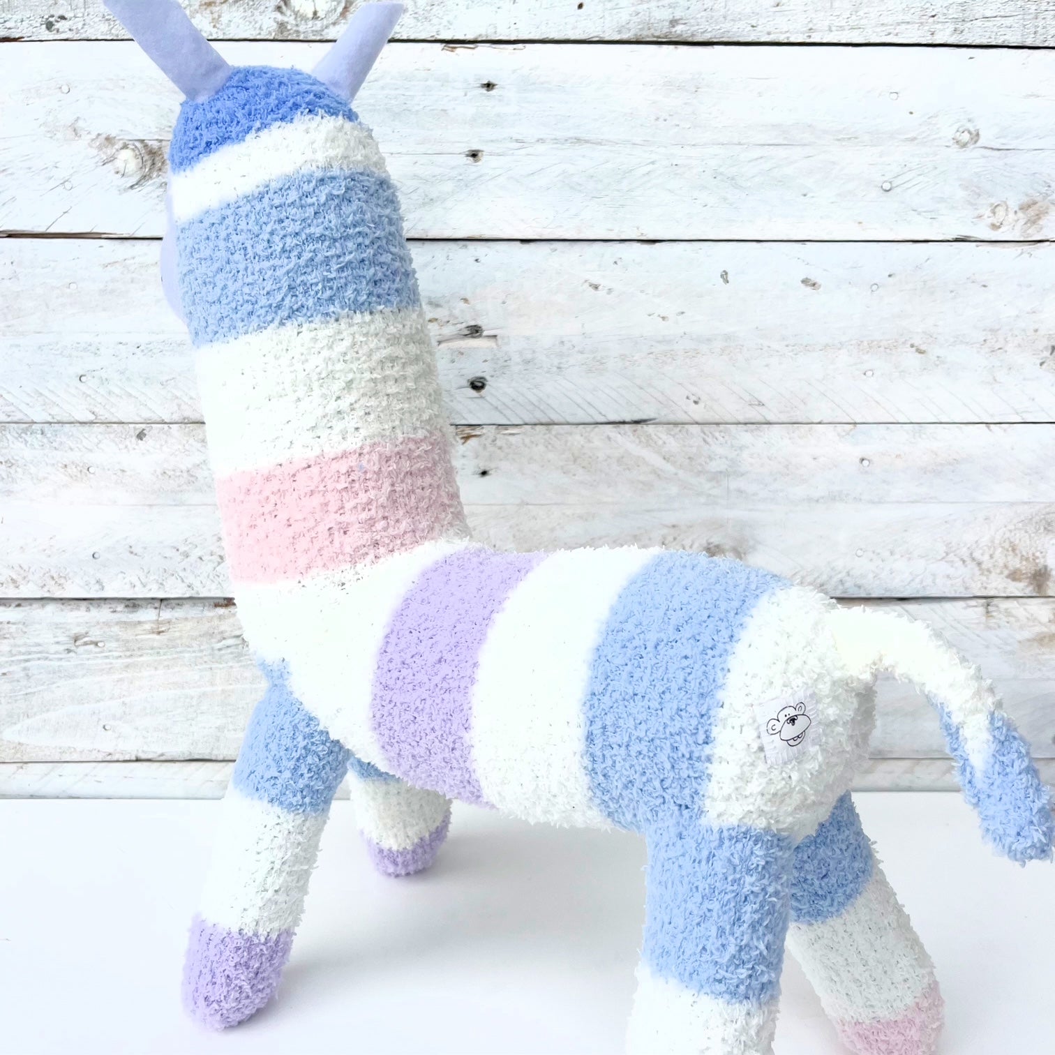 Aubrey the Sock Alpaca - READY TO SHIP soft toy