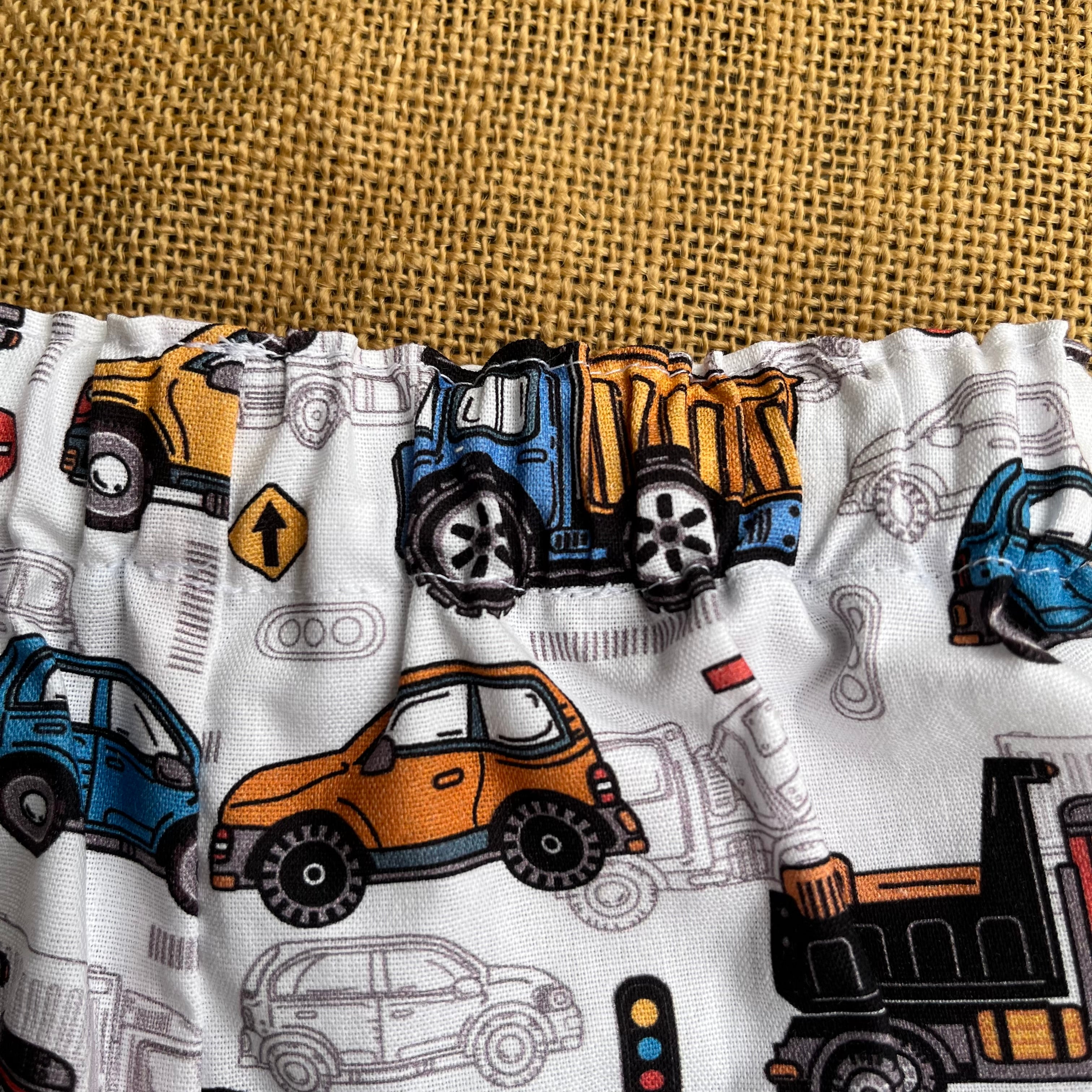 Toddler shorts | cars and trucks
