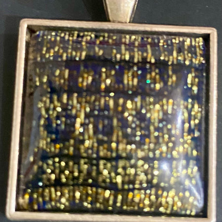 Handmade Paris inspired resin necklace