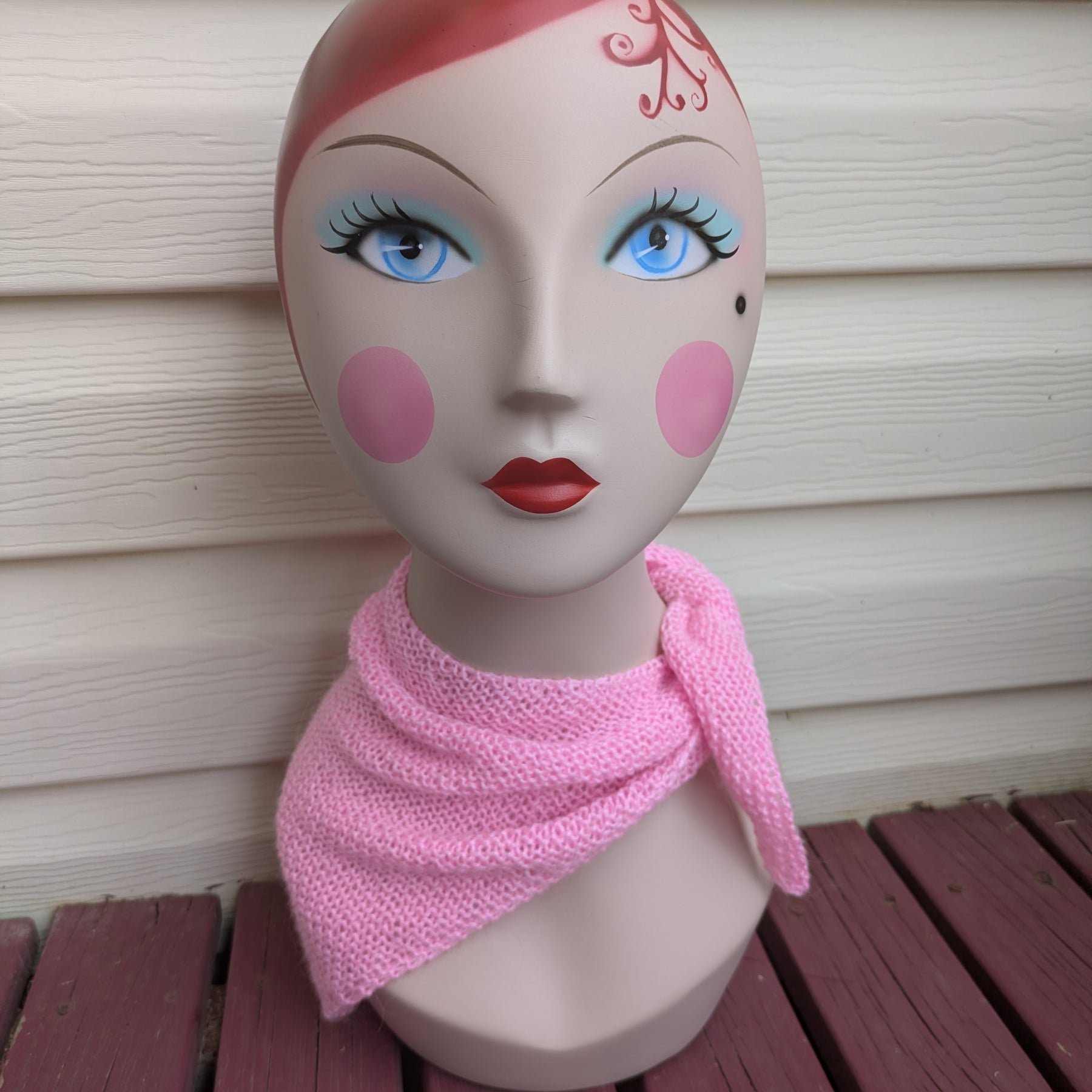 Audrey Scarf Film Star Inspired Handknit